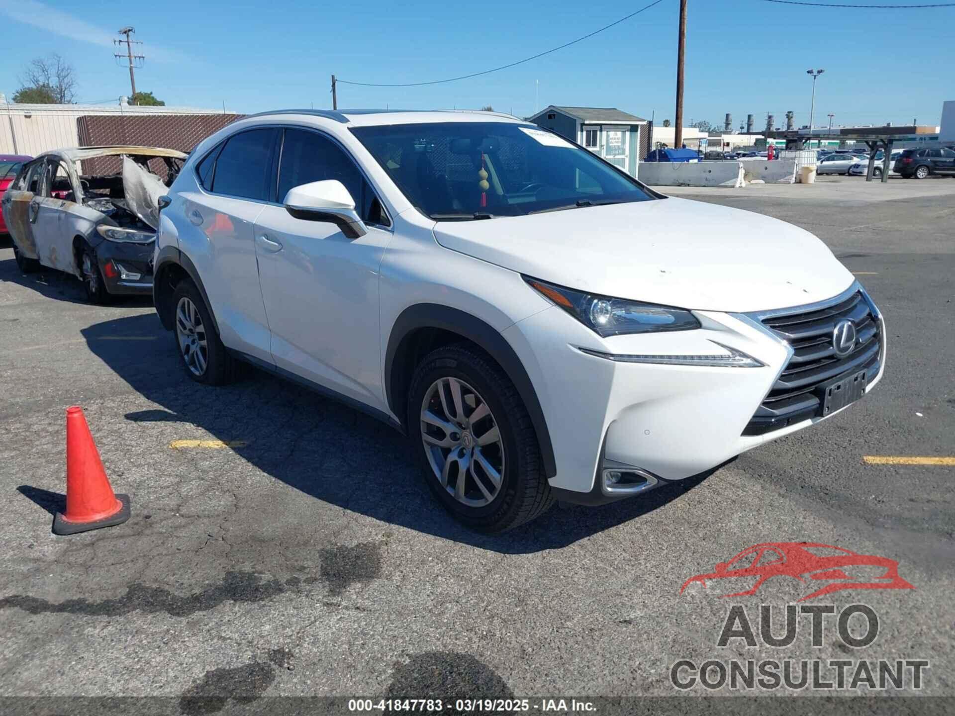 LEXUS NX 200T 2016 - JTJYARBZ5G2044796