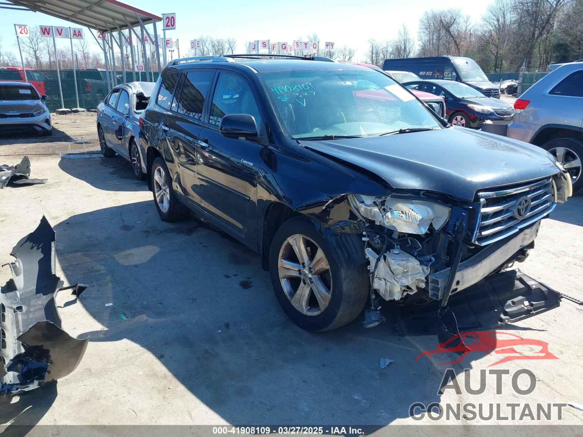 TOYOTA HIGHLANDER 2009 - JTEES42A492114965