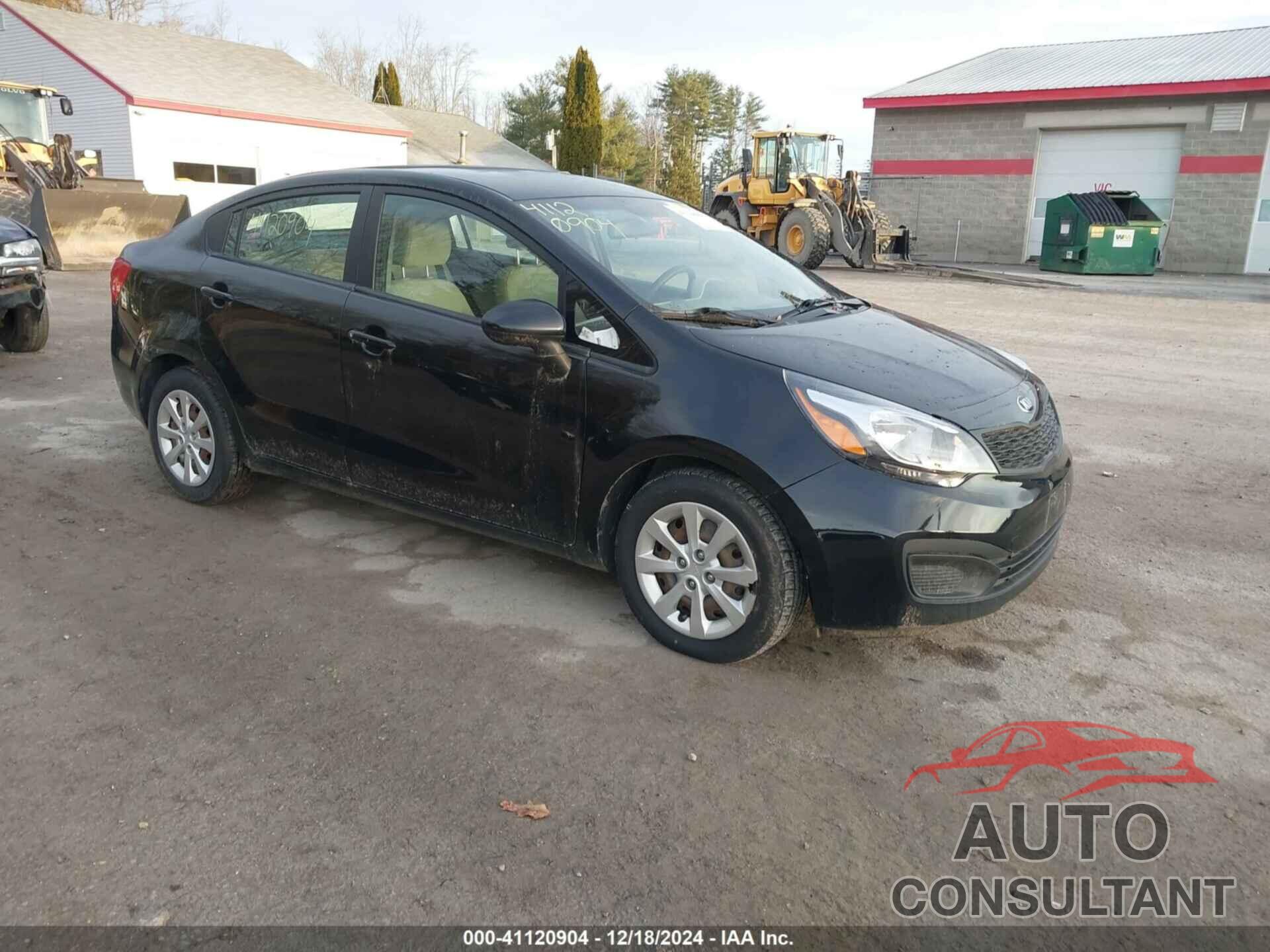 KIA RIO 2013 - KNADM4A37D6172631