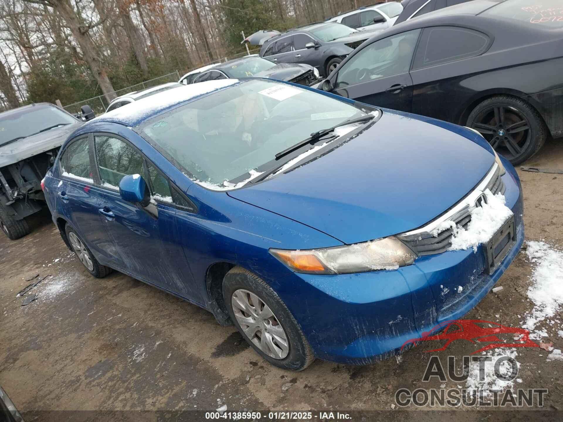 HONDA CIVIC 2012 - 19XFB2F58CE318981