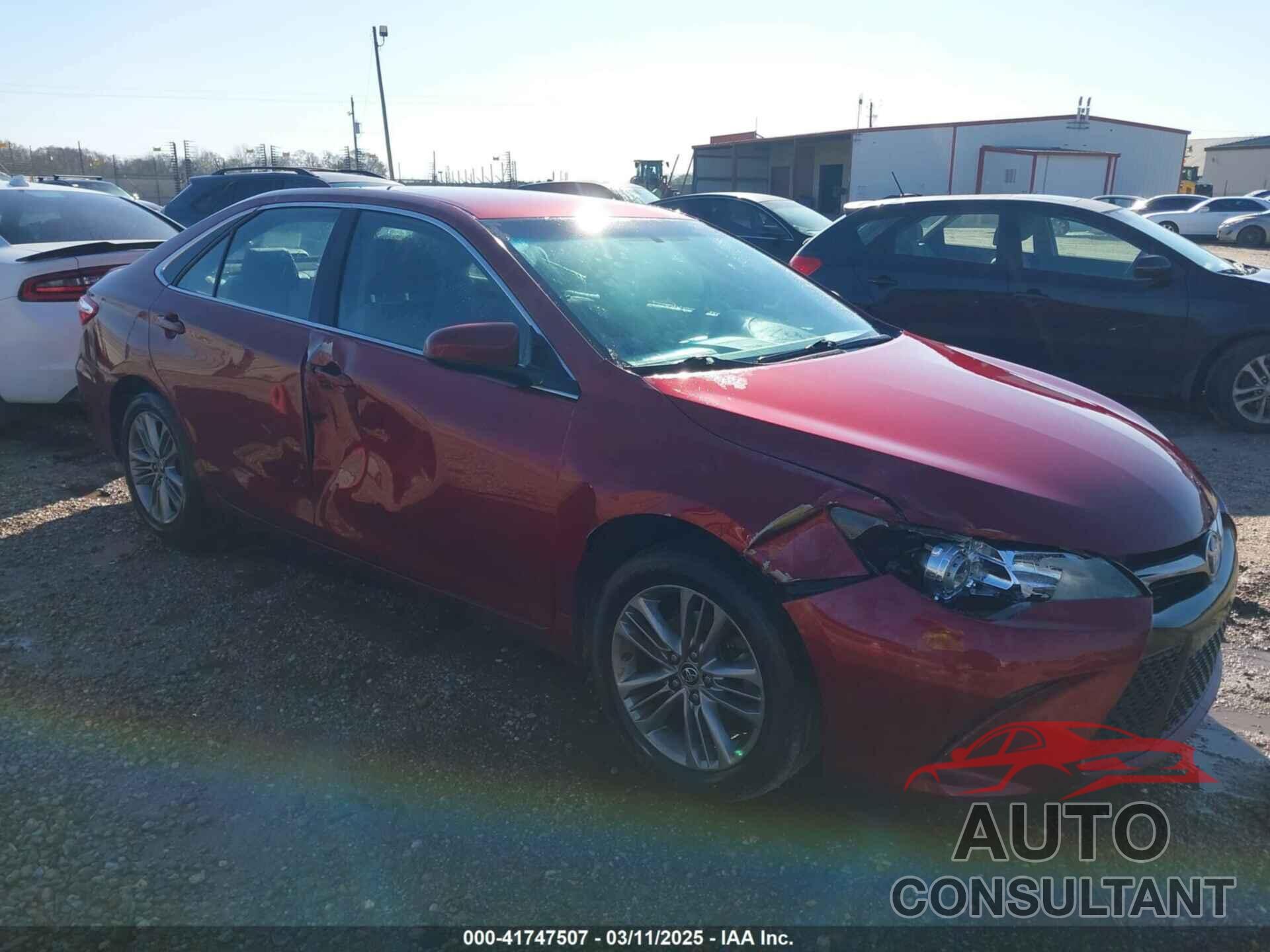 TOYOTA CAMRY 2016 - 4T1BF1FK0GU530781