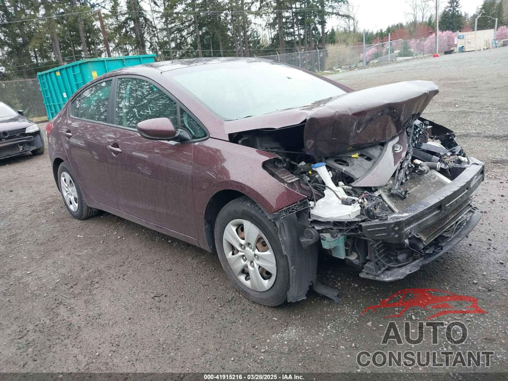 KIA FORTE 2018 - 3KPFK4A79JE273759