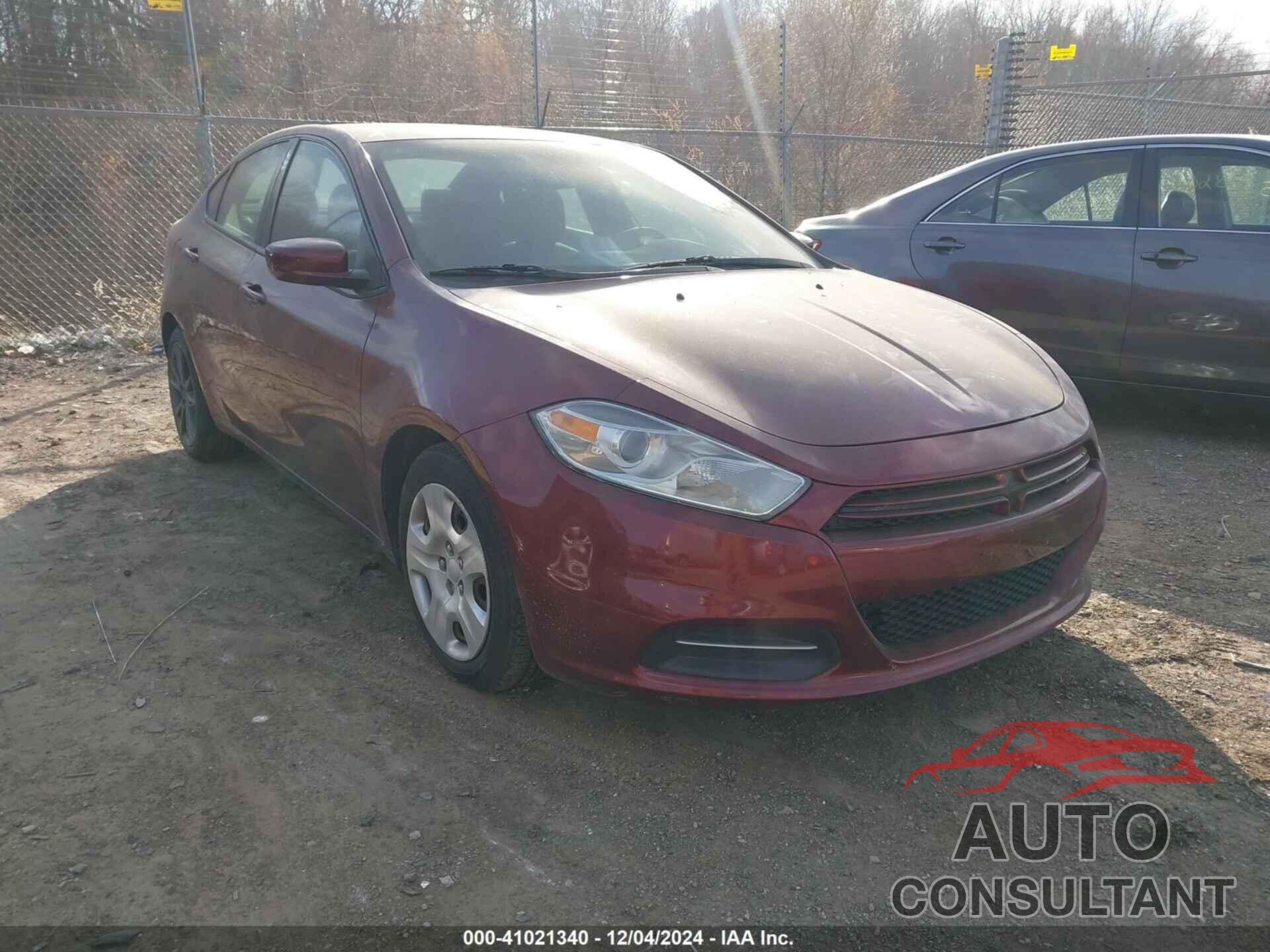 DODGE DART 2015 - 1C3CDFAA7FD364224