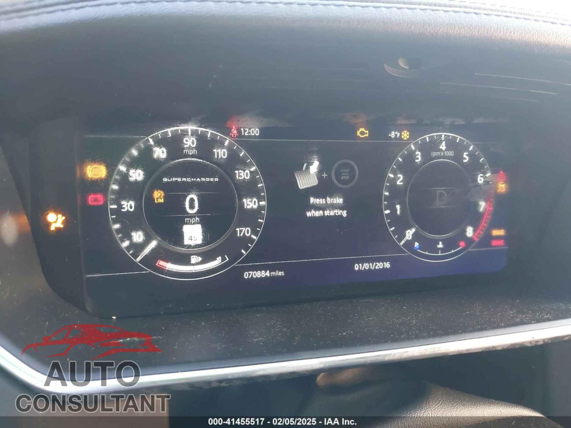 LAND ROVER RANGE ROVER 2018 - SALGS2REXJA387390