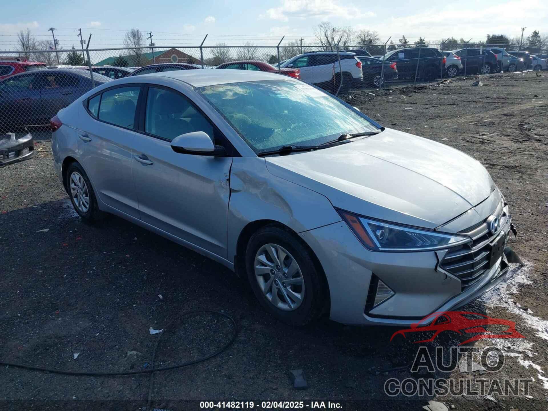 HYUNDAI ELANTRA 2020 - KMHD74LF4LU927015
