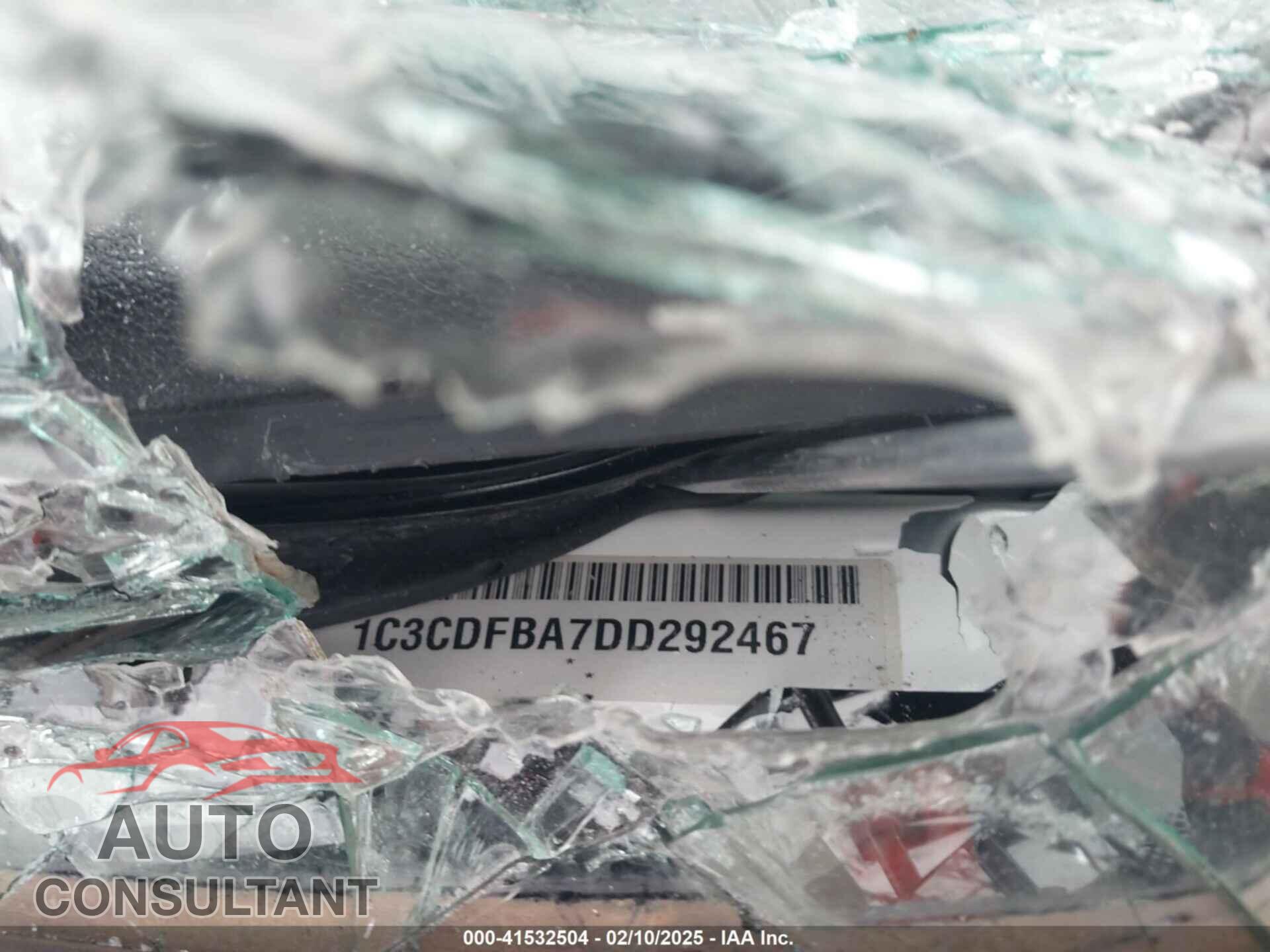 DODGE DART 2013 - 1C3CDFBA7DD292467