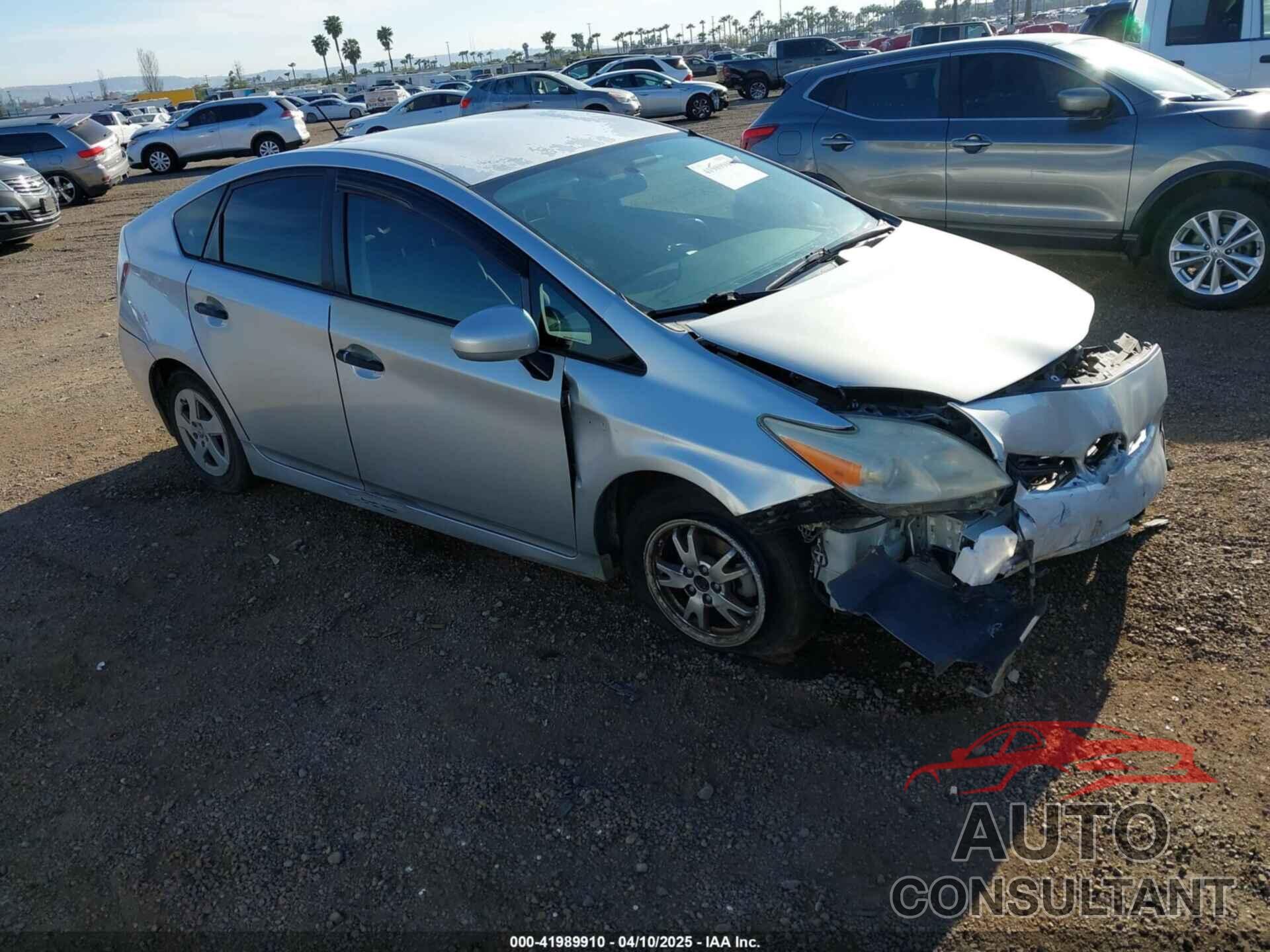 TOYOTA PRIUS 2011 - JTDKN3DUXB5327309