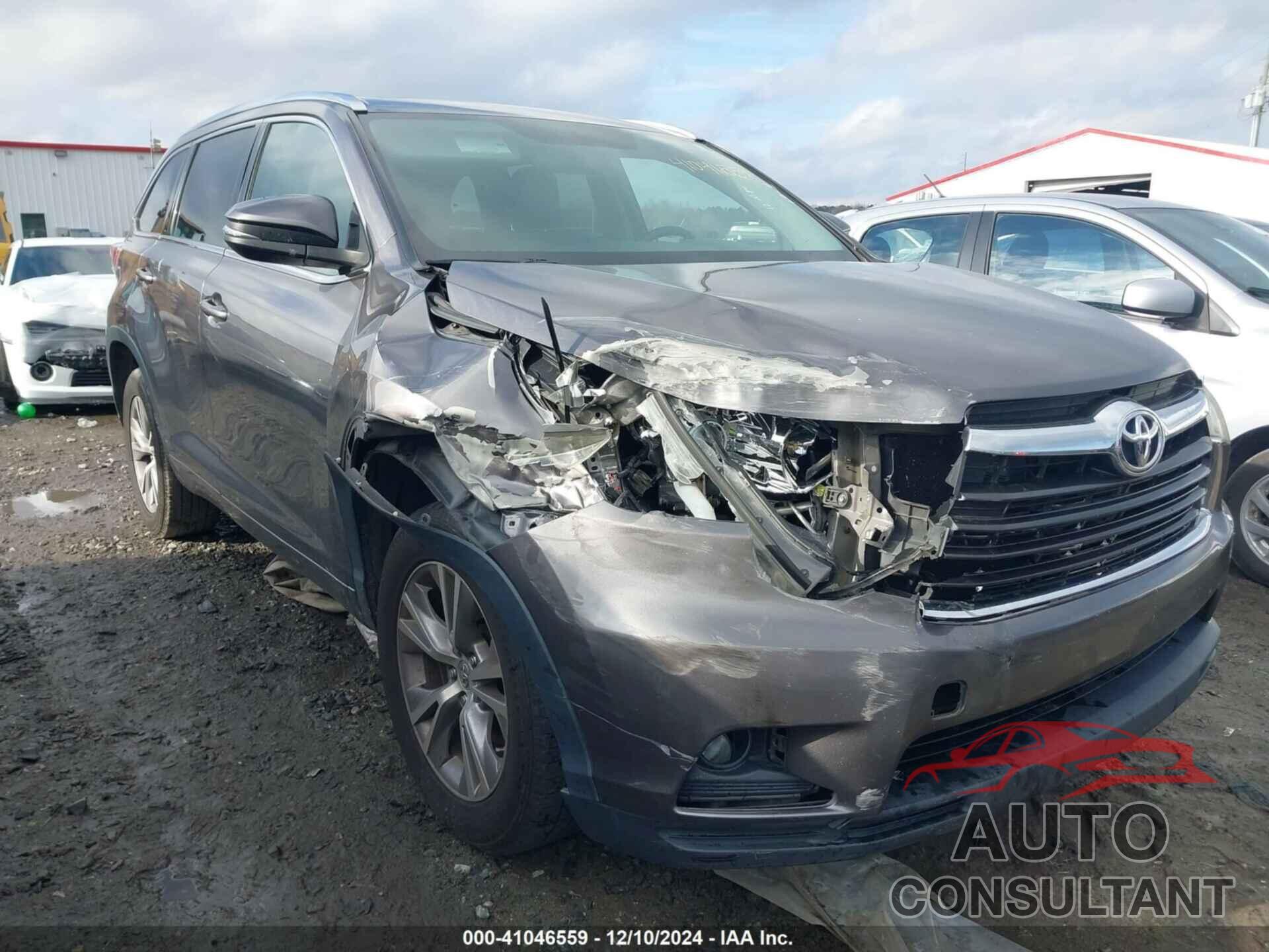 TOYOTA HIGHLANDER 2015 - 5TDKKRFH7FS065583