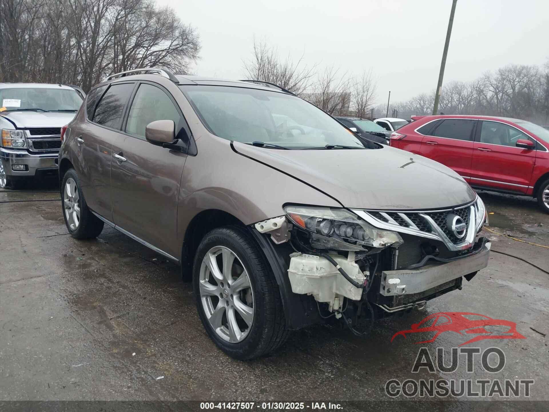NISSAN MURANO 2012 - JN8AZ1MW9CW212190