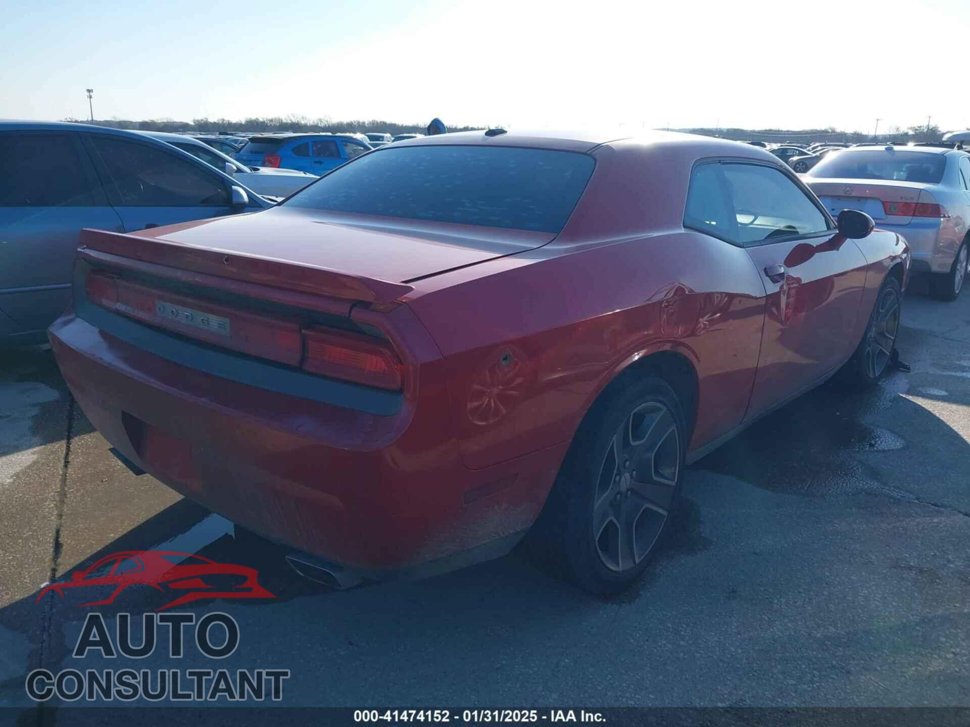 DODGE CHALLENGER 2012 - 2C3CDYAG7CH121236