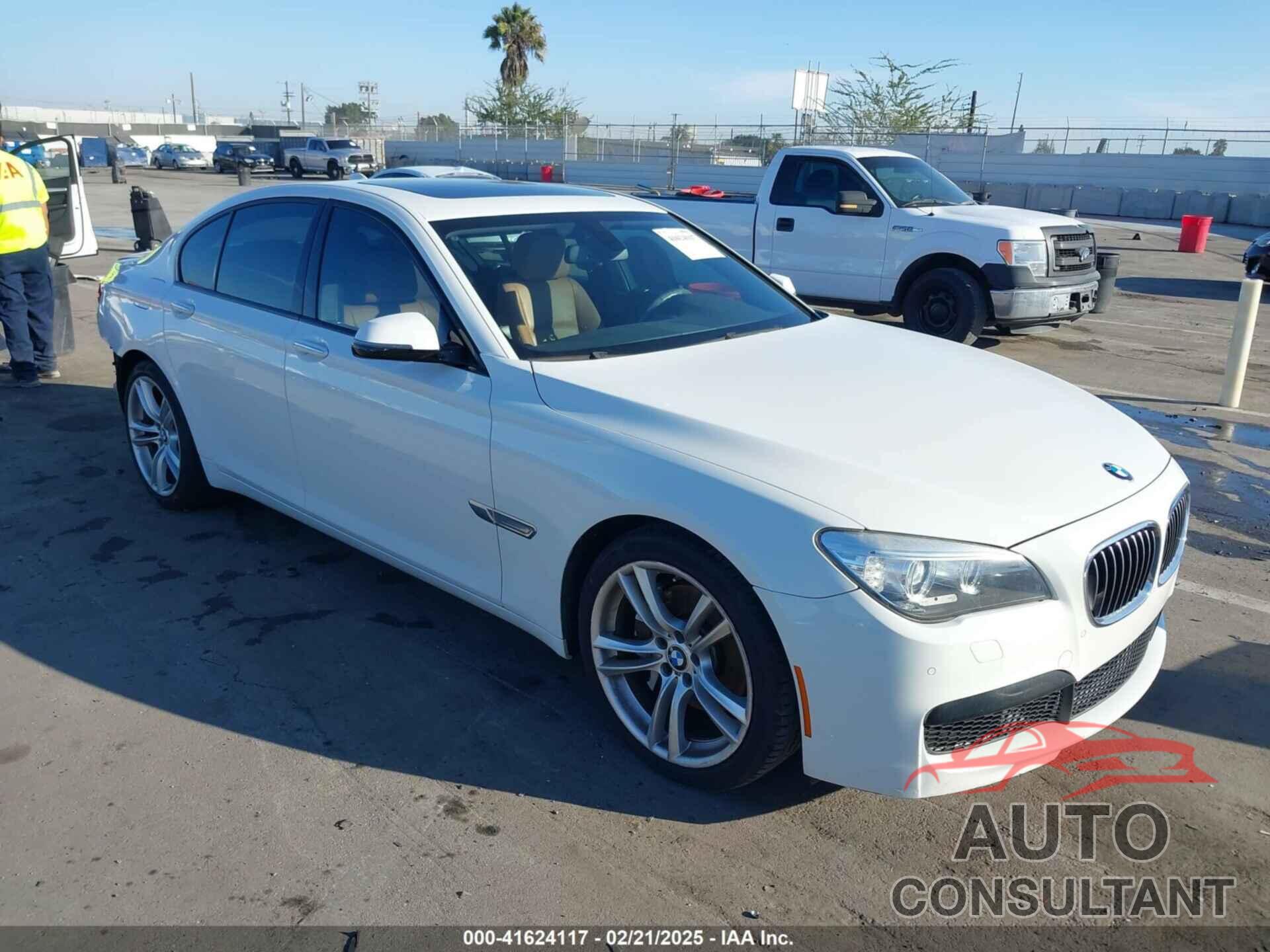BMW 740I 2014 - WBAYA6C57ED143986