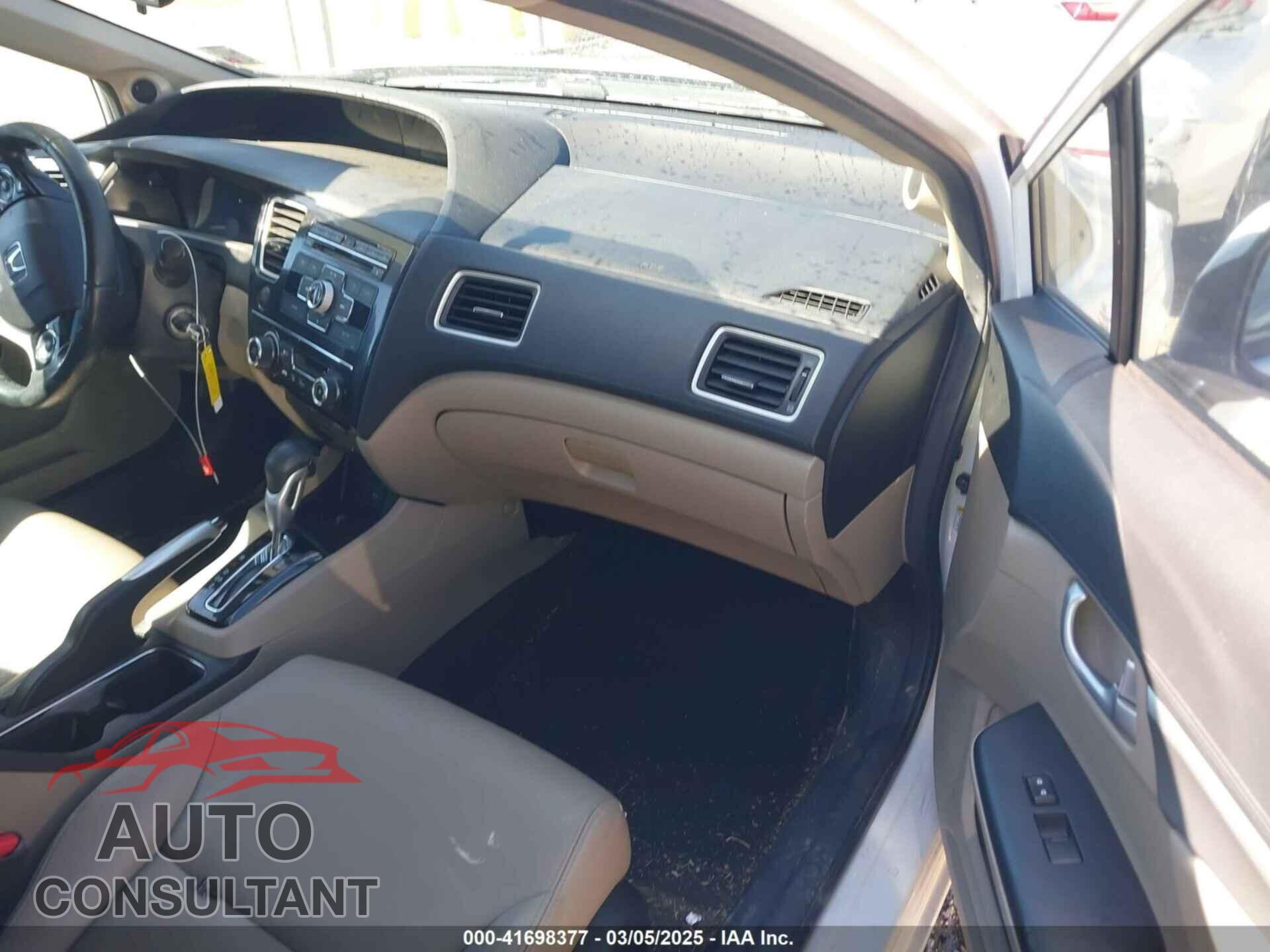 HONDA CIVIC 2013 - 19XFB2F97DE084191