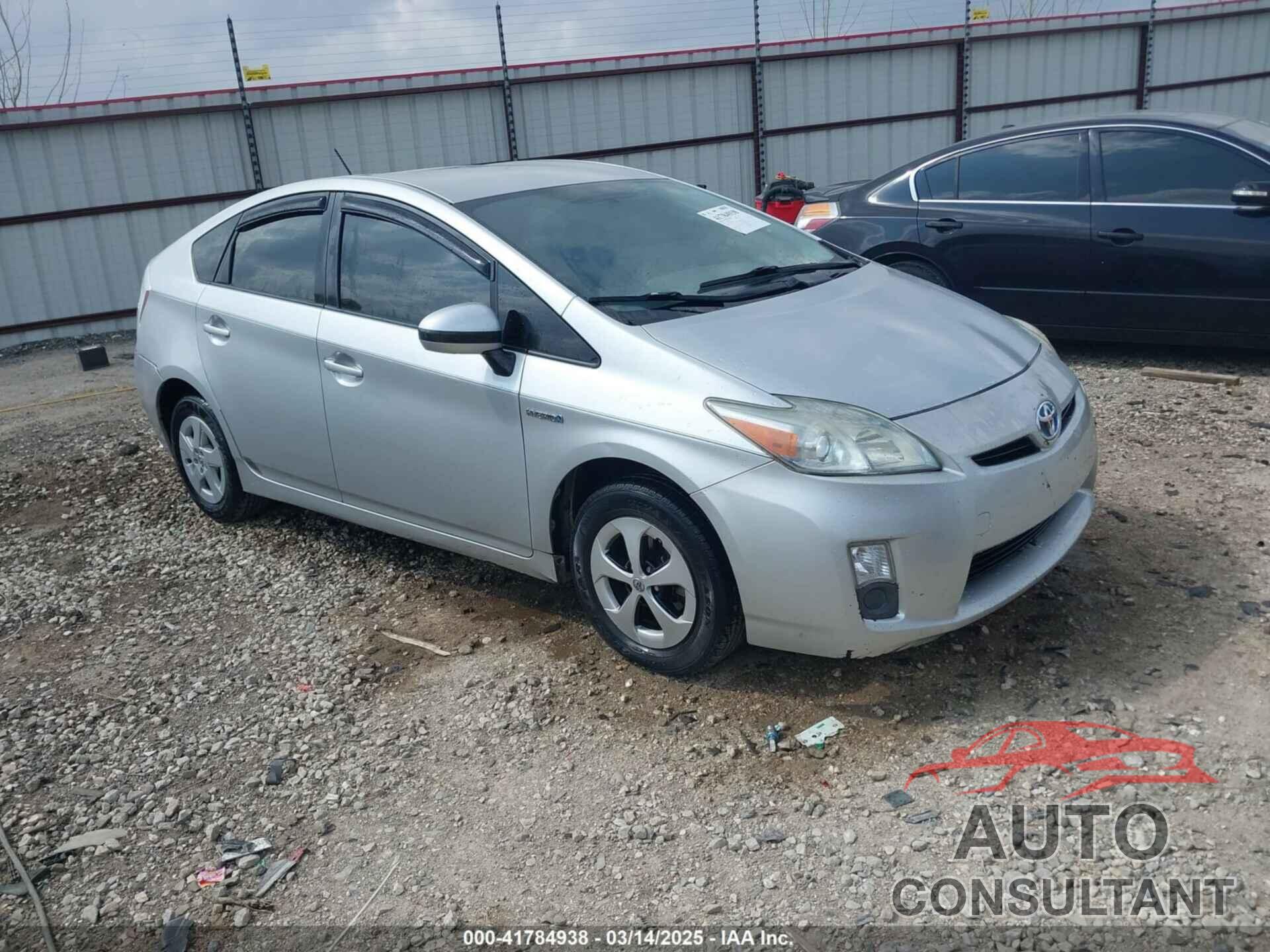 TOYOTA PRIUS 2010 - JTDKN3DU1A0142786