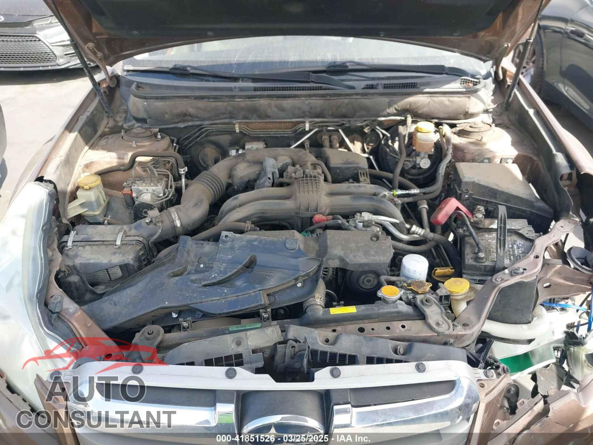 SUBARU OUTBACK 2013 - 4S4BRBLC7D3205525