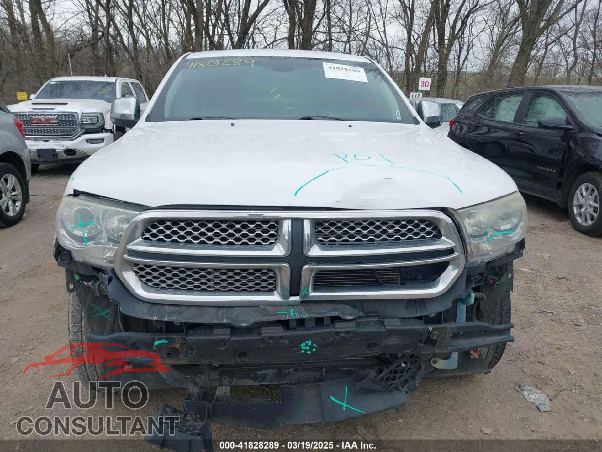 DODGE DURANGO 2013 - 1C4RDJEG7DC687196