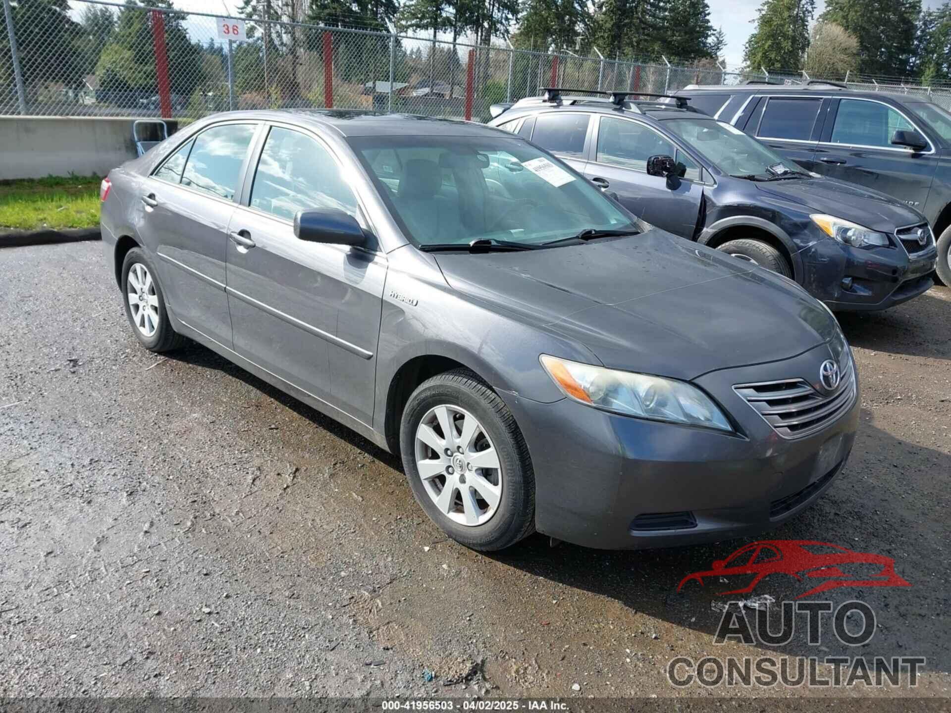 TOYOTA CAMRY HYBRID 2009 - JTNBB46K493050863