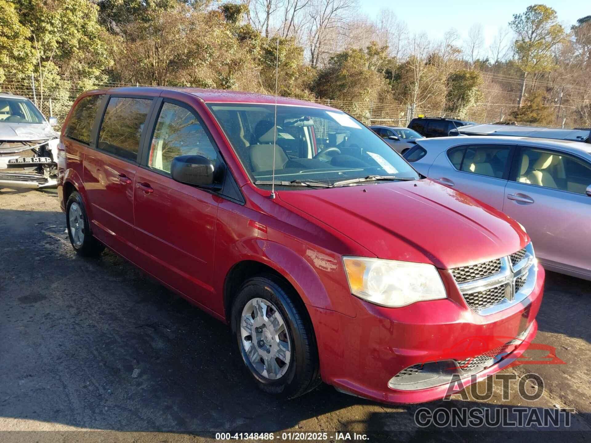 DODGE GRAND CARAVAN 2011 - 2D4RN4DGXBR629638