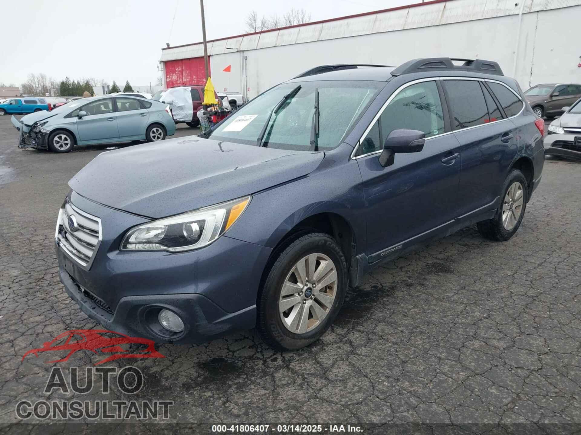 SUBARU OUTBACK 2017 - 4S4BSAFC8H3357281