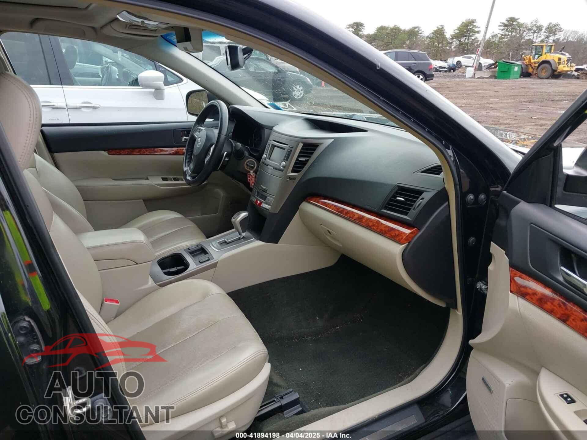 SUBARU OUTBACK 2012 - 4S4BRDKC5C2242915