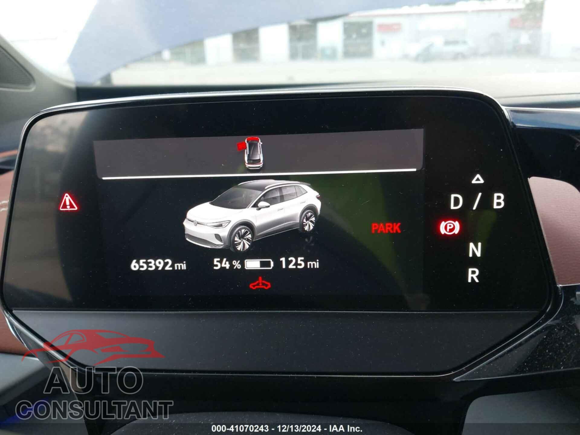 VOLKSWAGEN ID.4 2021 - WVGTMPE29MP036654
