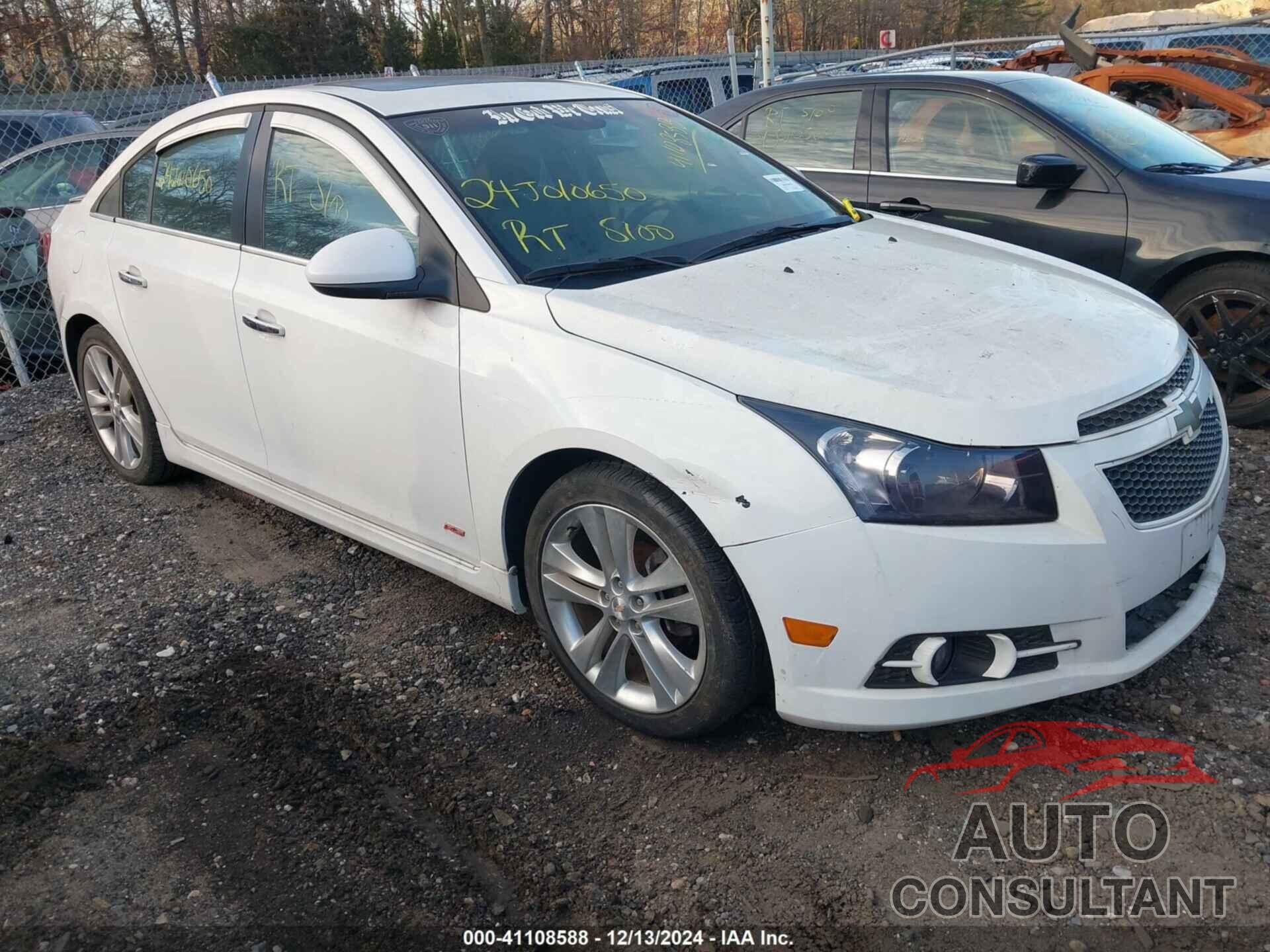 CHEVROLET CRUZE 2013 - 1G1PG5SB1D7228181