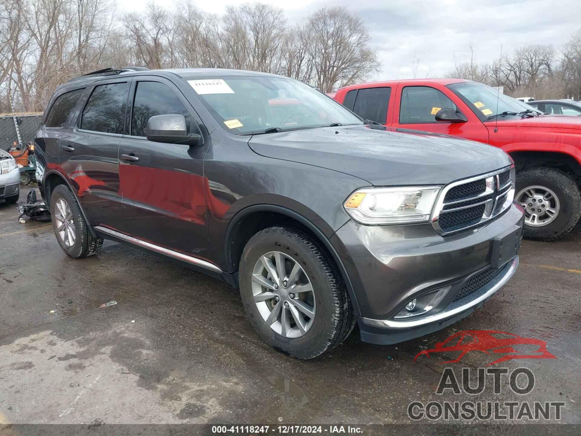 DODGE DURANGO 2018 - 1C4RDJAG6JC329671