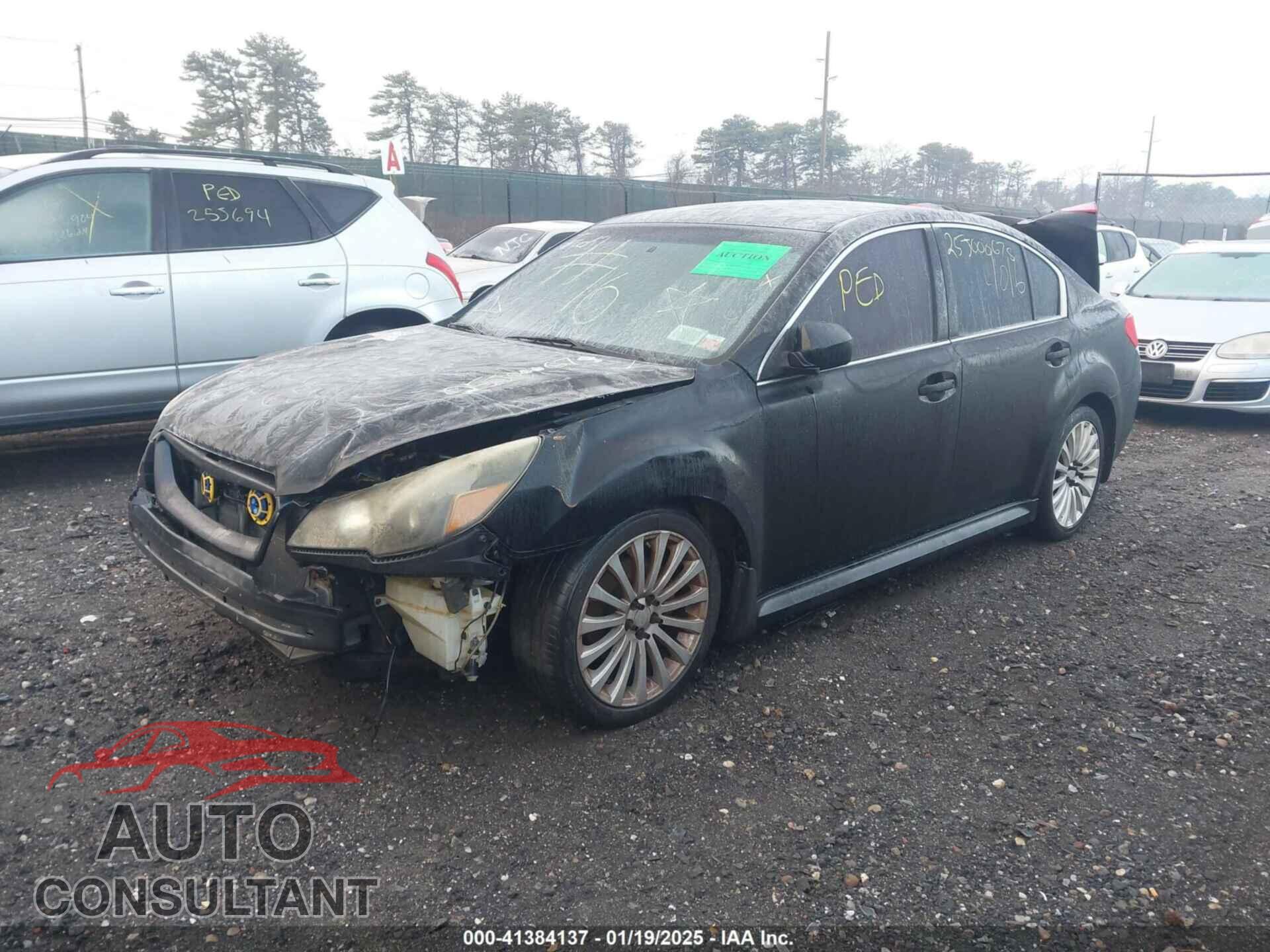 SUBARU LEGACY 2012 - 4S3BMBA69C3024246