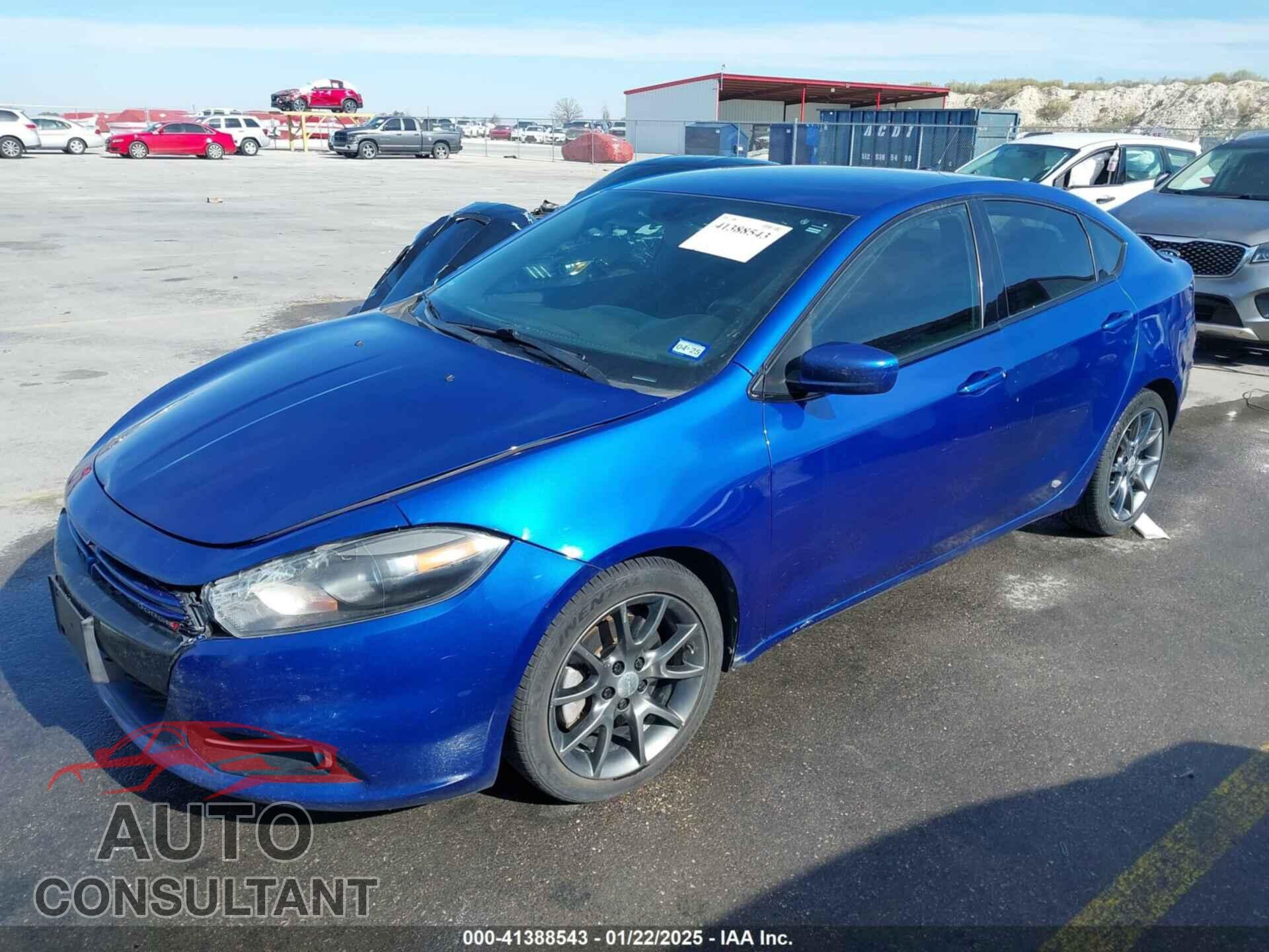 DODGE DART 2013 - 1C3CDFBH9DD146648