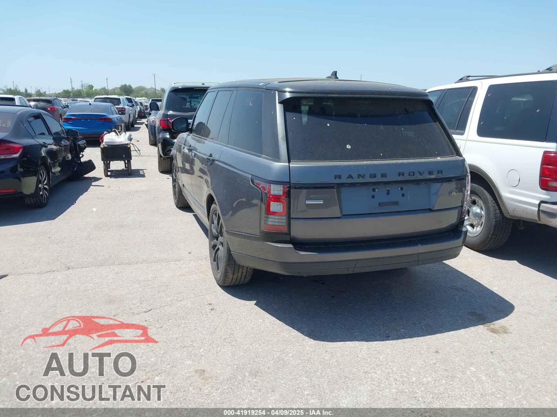 LAND ROVER RANGE ROVER 2016 - SALGS2EF5GA269478