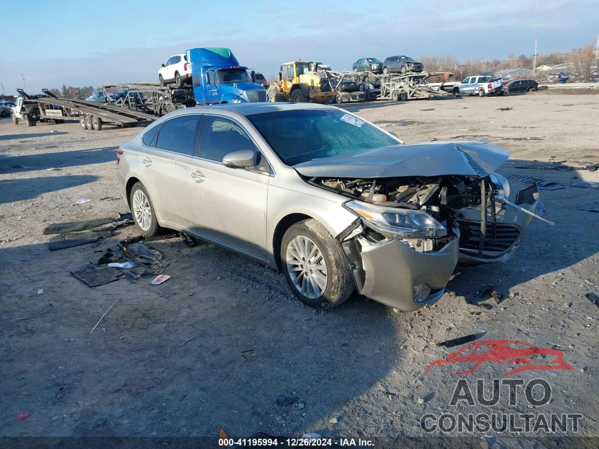 TOYOTA AVALON HYBRID 2014 - 4T1BD1EB6EU035084