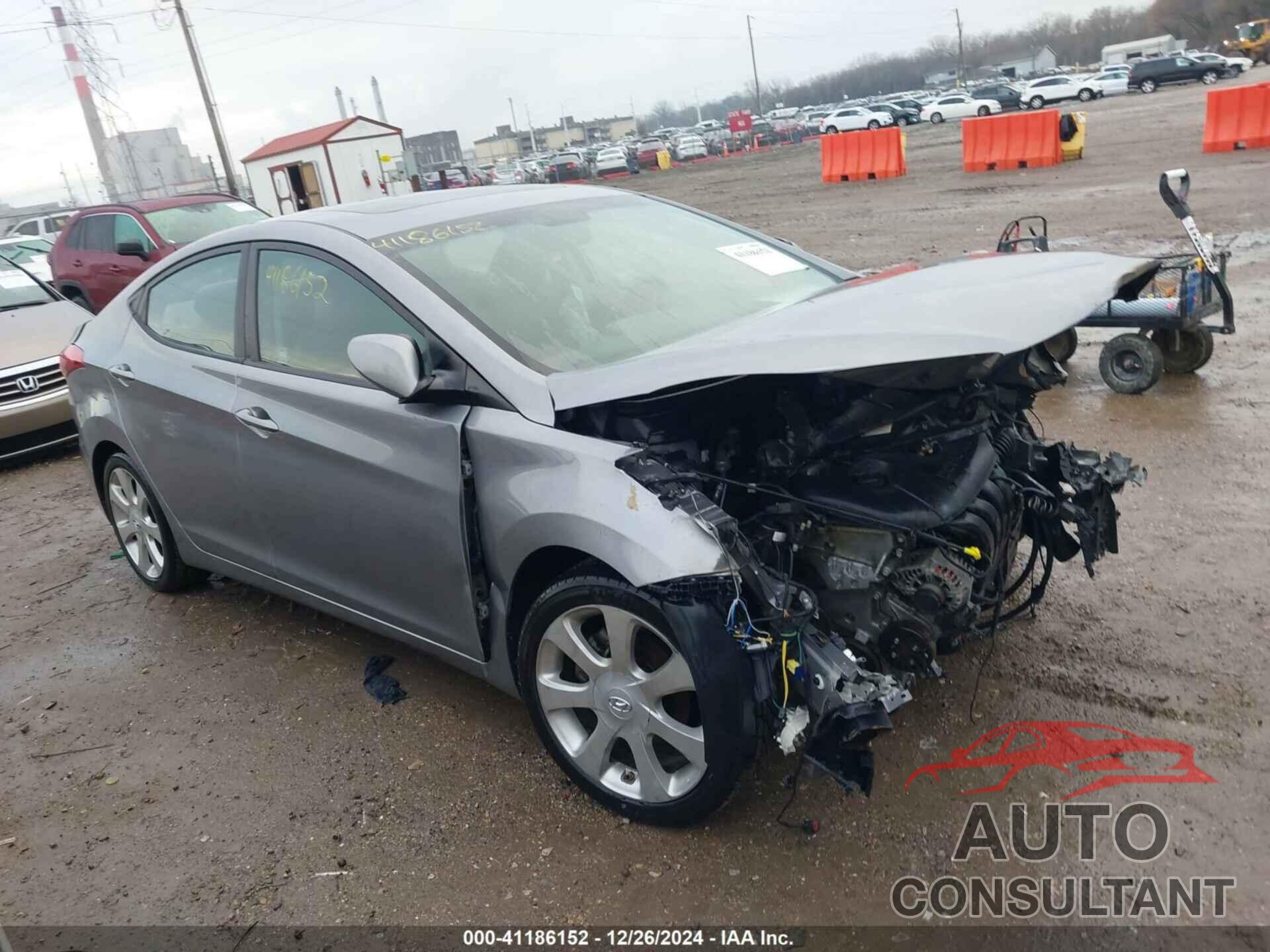 HYUNDAI ELANTRA 2011 - KMHDH4AEXBU122402