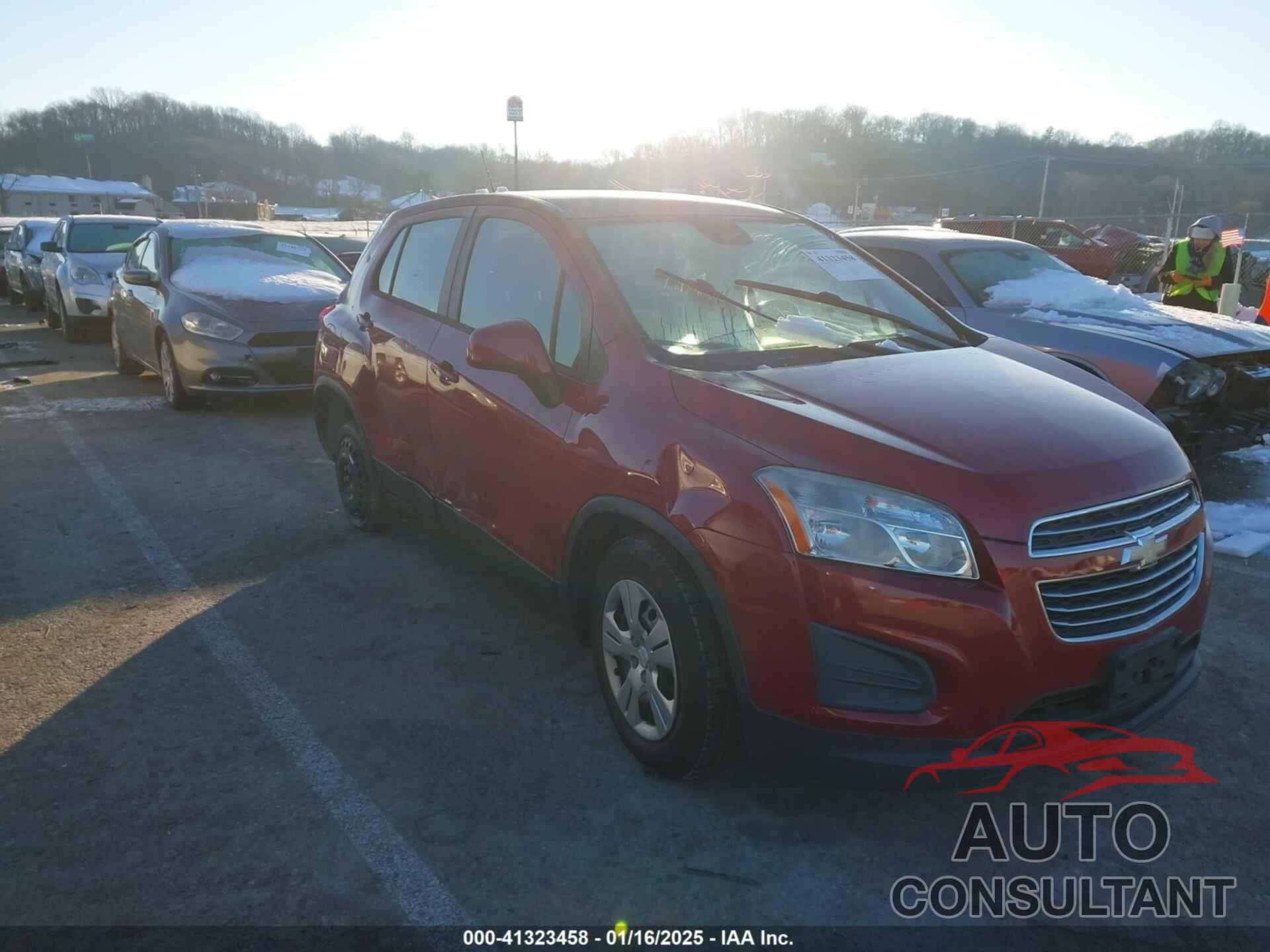 CHEVROLET TRAX 2015 - KL7CJKSB2FB173145