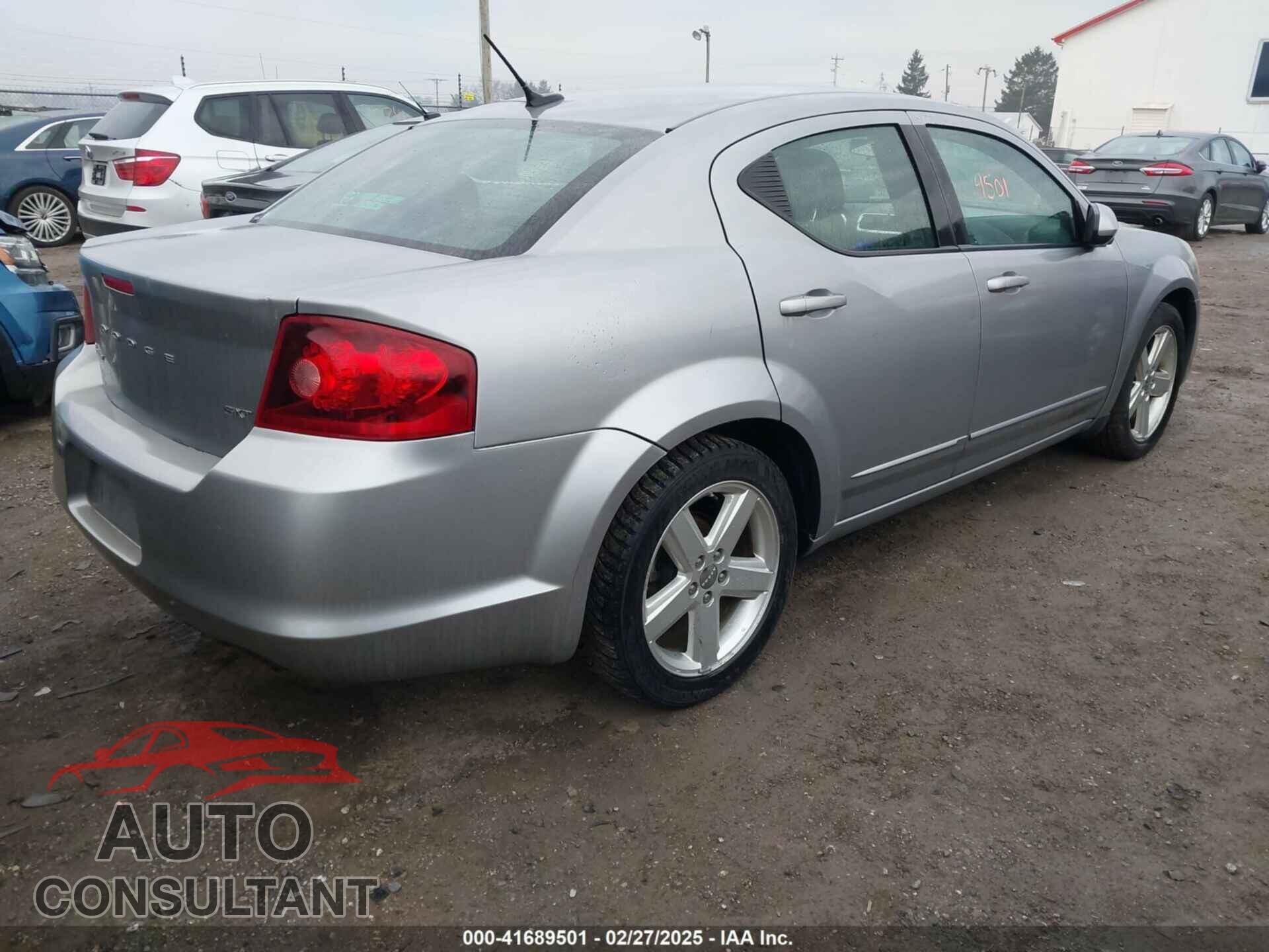 DODGE AVENGER 2013 - 1C3CDZCB5DN682454