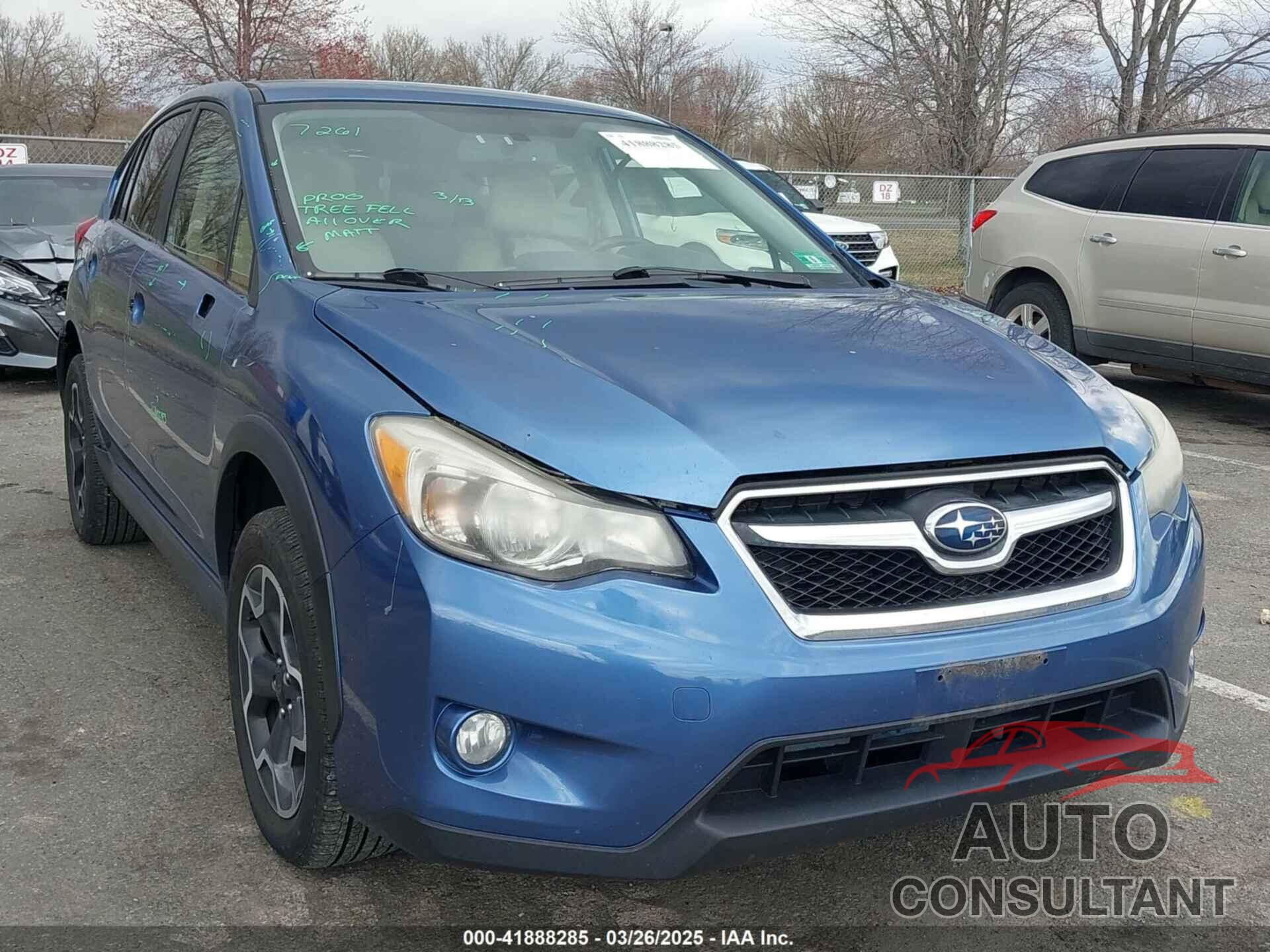SUBARU XV CROSSTREK 2014 - JF2GPAGC3E8252710