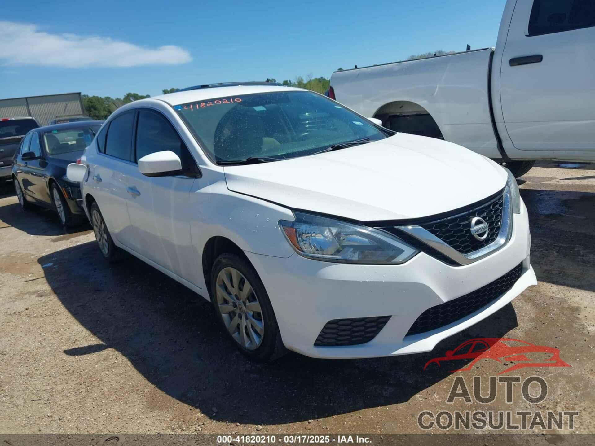 NISSAN SENTRA 2017 - 3N1AB7AP2HY285159