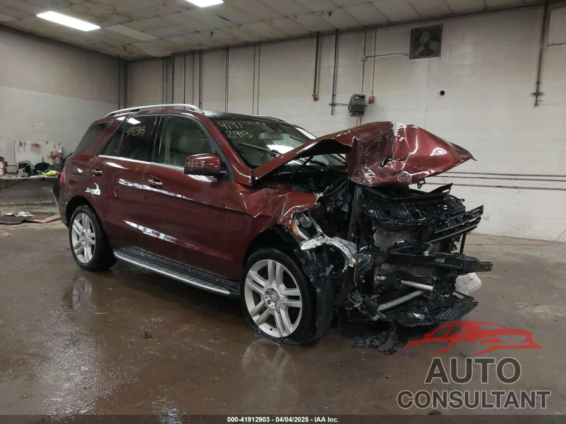 MERCEDES-BENZ ML 350 2014 - 4JGDA5HB3EA398285