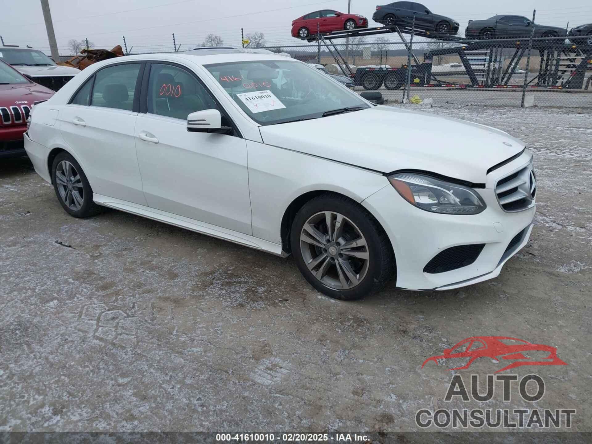 MERCEDES-BENZ E 350 2014 - WDDHF8JB4EA984552