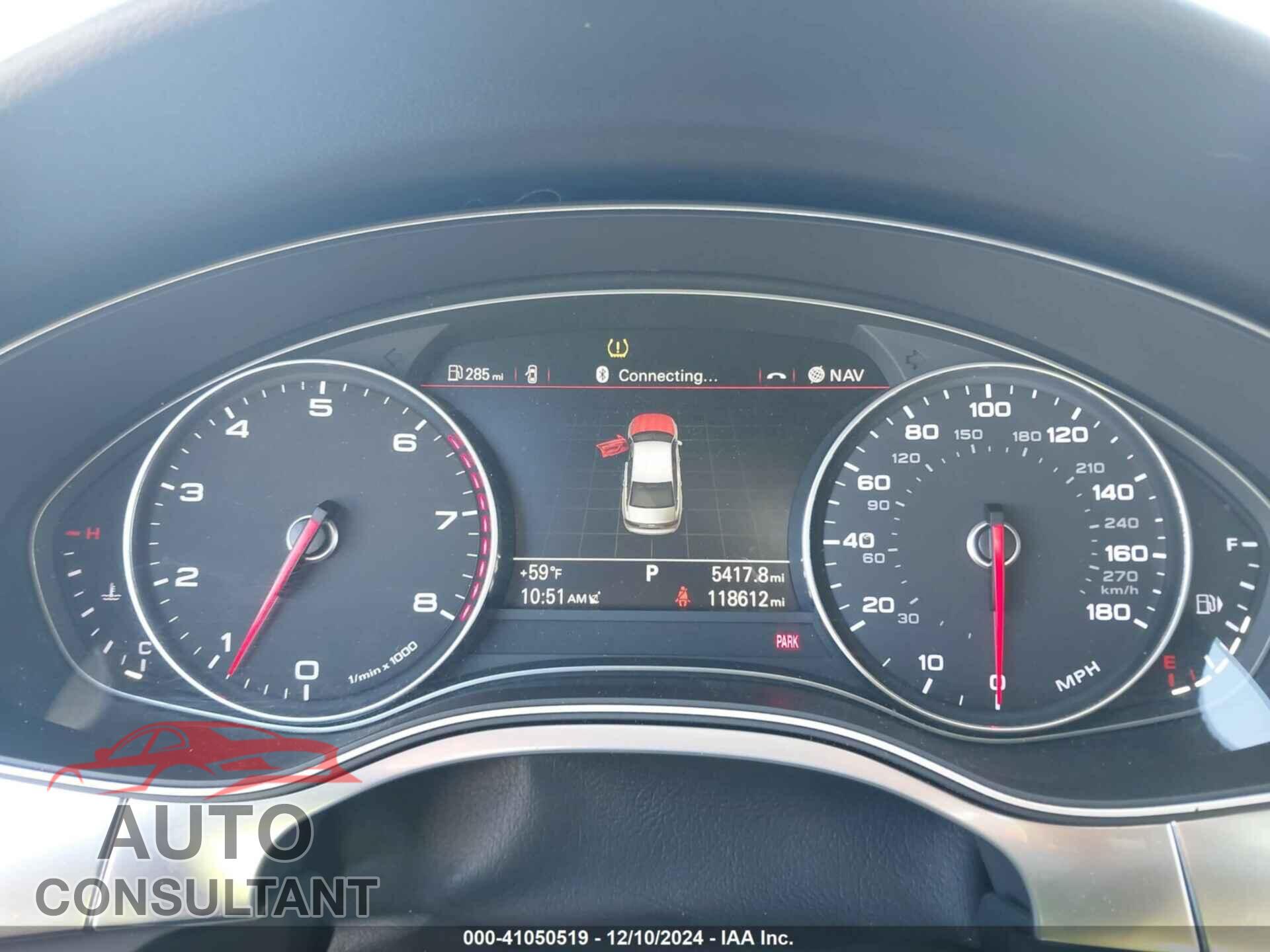 AUDI A6 2012 - WAUDFBFC3CN156342