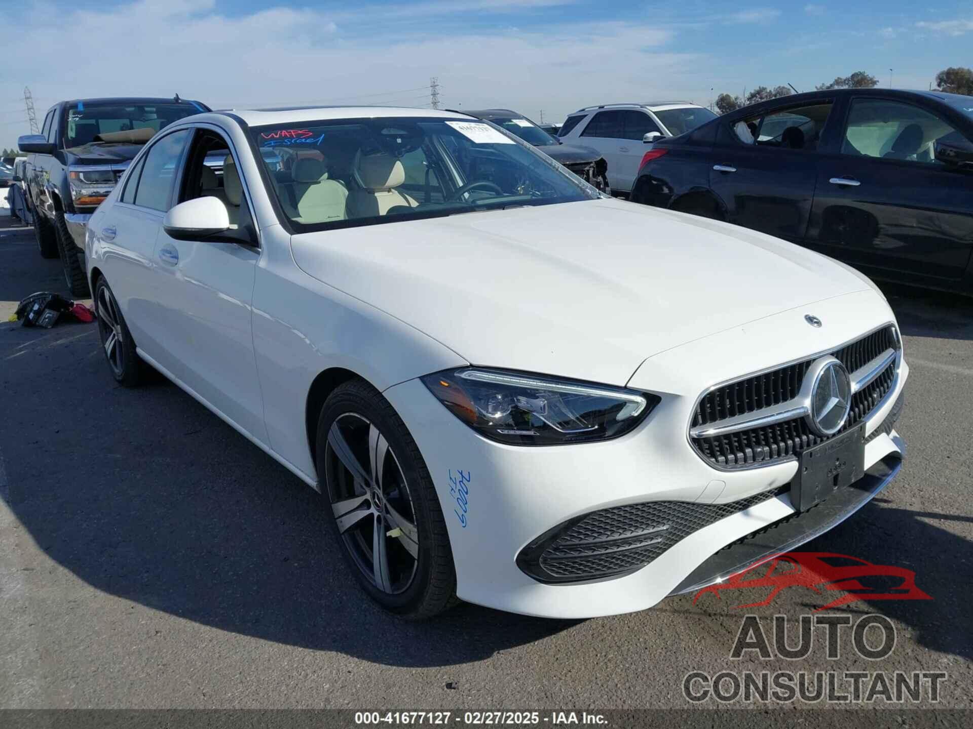 MERCEDES-BENZ C 300 2022 - W1KAF4GB0NR020372