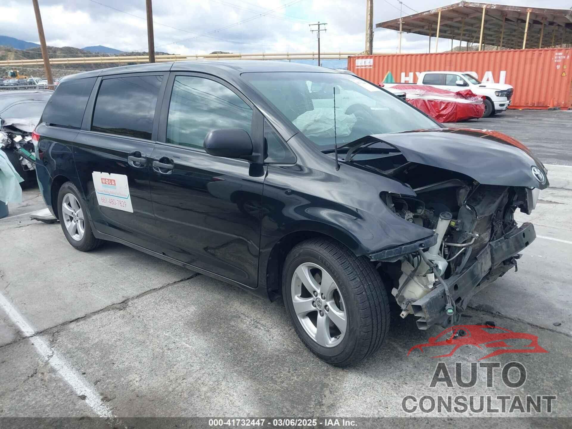 TOYOTA SIENNA 2014 - 5TDZK3DC3ES519412