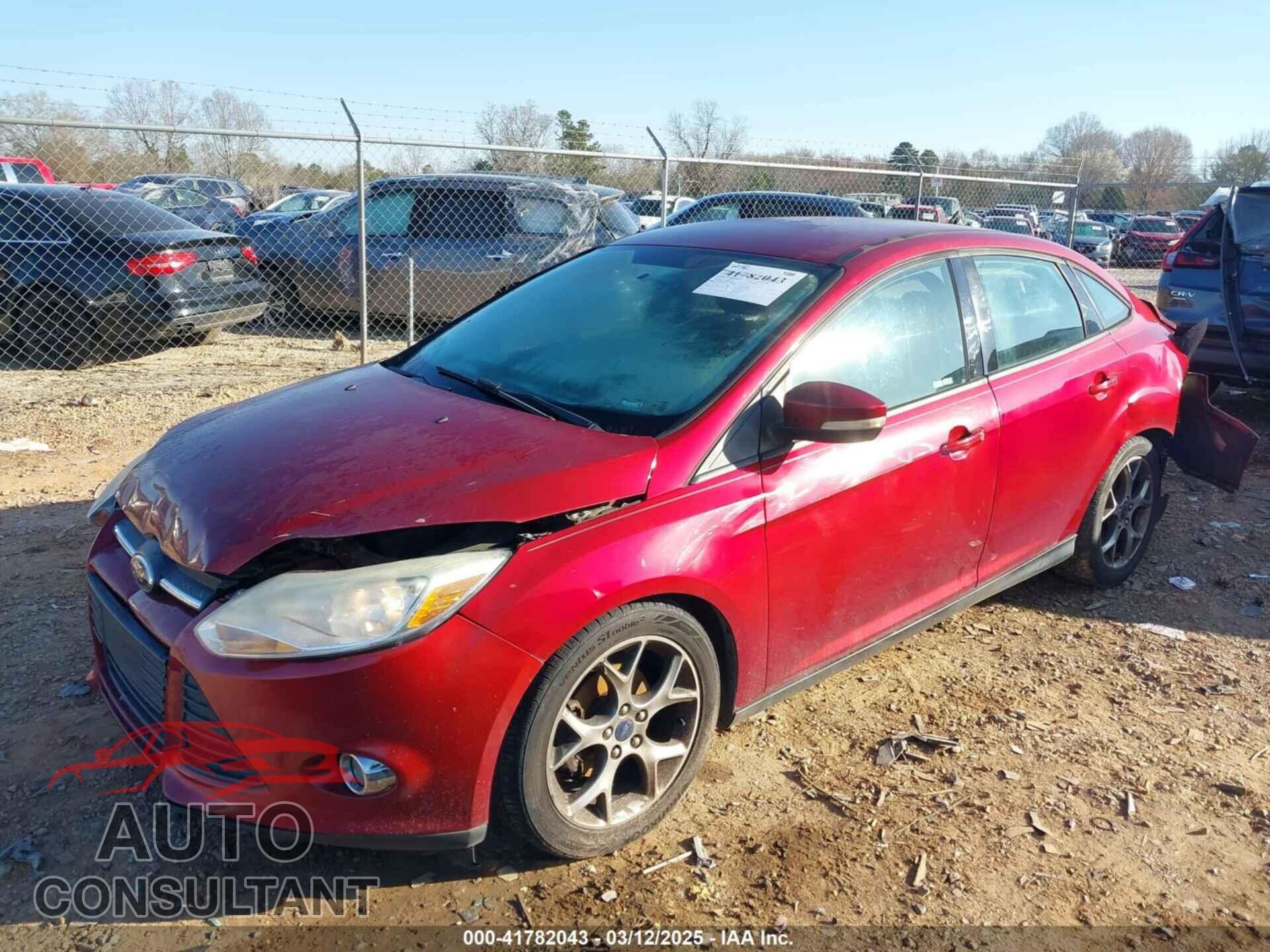 FORD FOCUS 2014 - 1FADP3F25EL231270