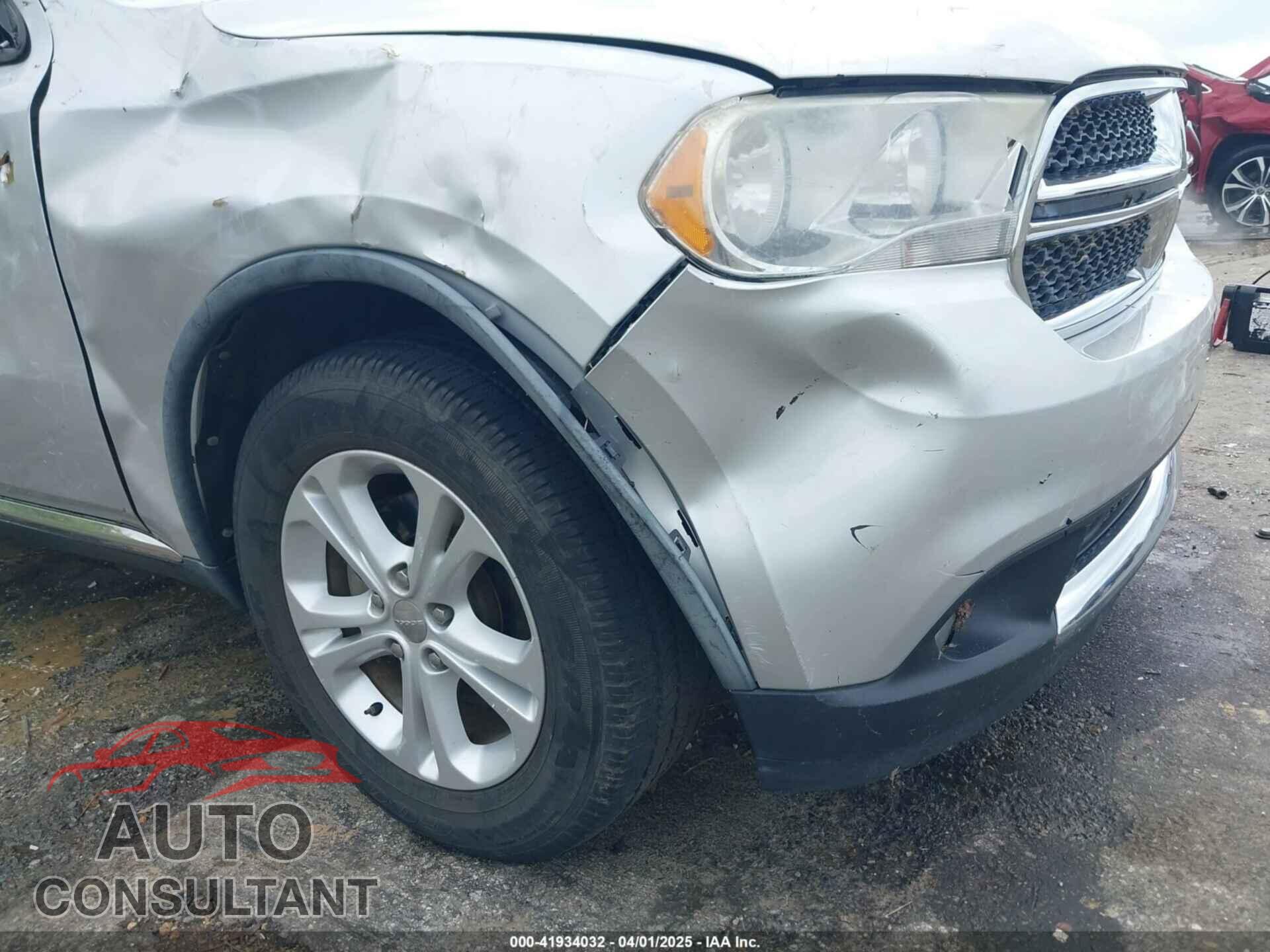 DODGE DURANGO 2011 - 1D4RD2GG2BC742043