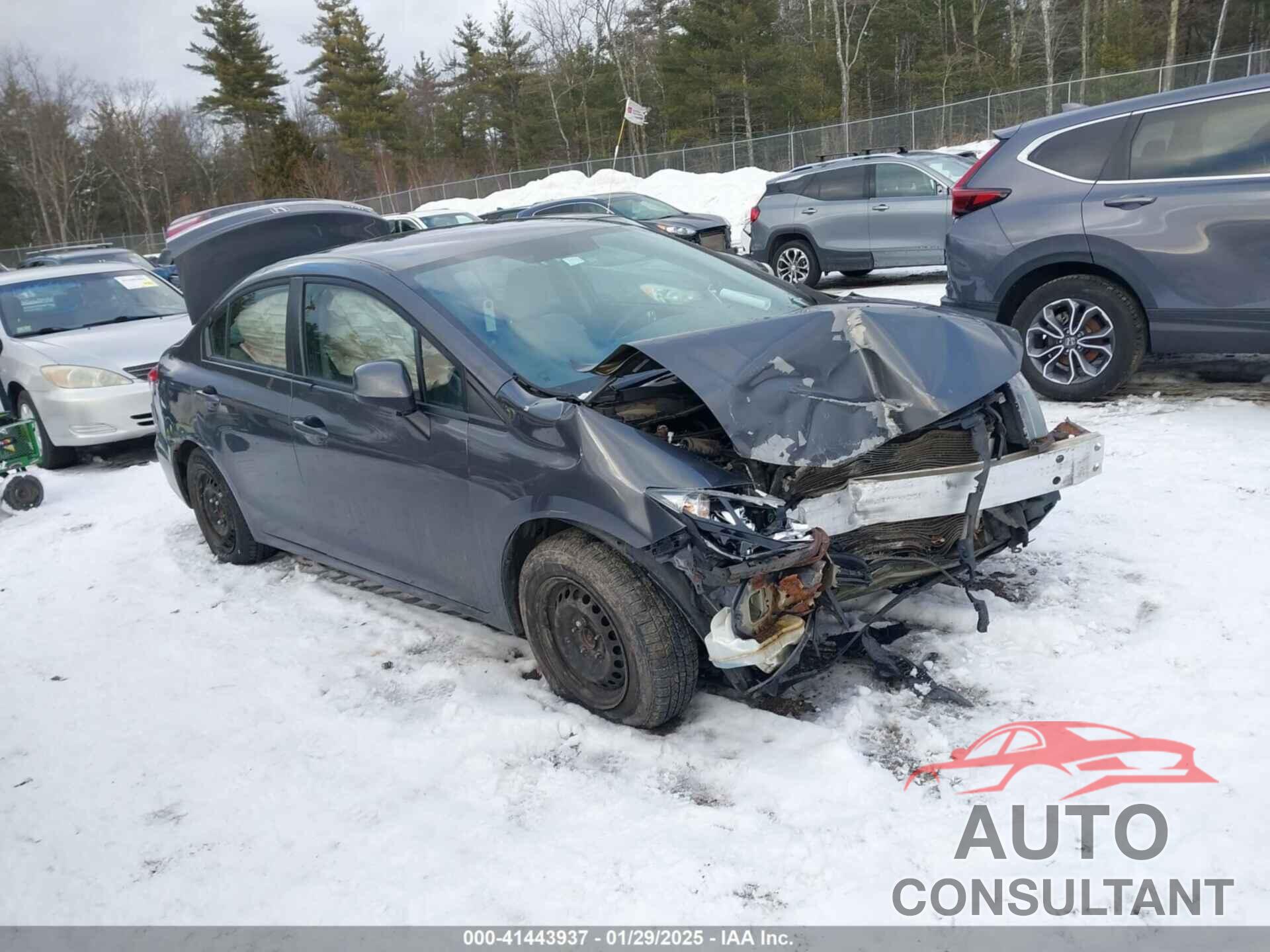HONDA CIVIC 2013 - 2HGFB2F50DH586754