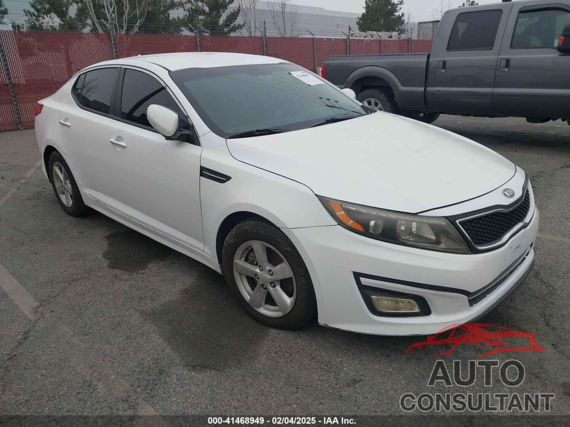 KIA OPTIMA 2015 - KNAGM4A75F5645502