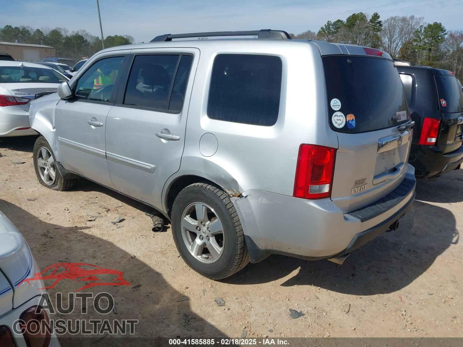 HONDA PILOT 2009 - 5FNYF38469B014509