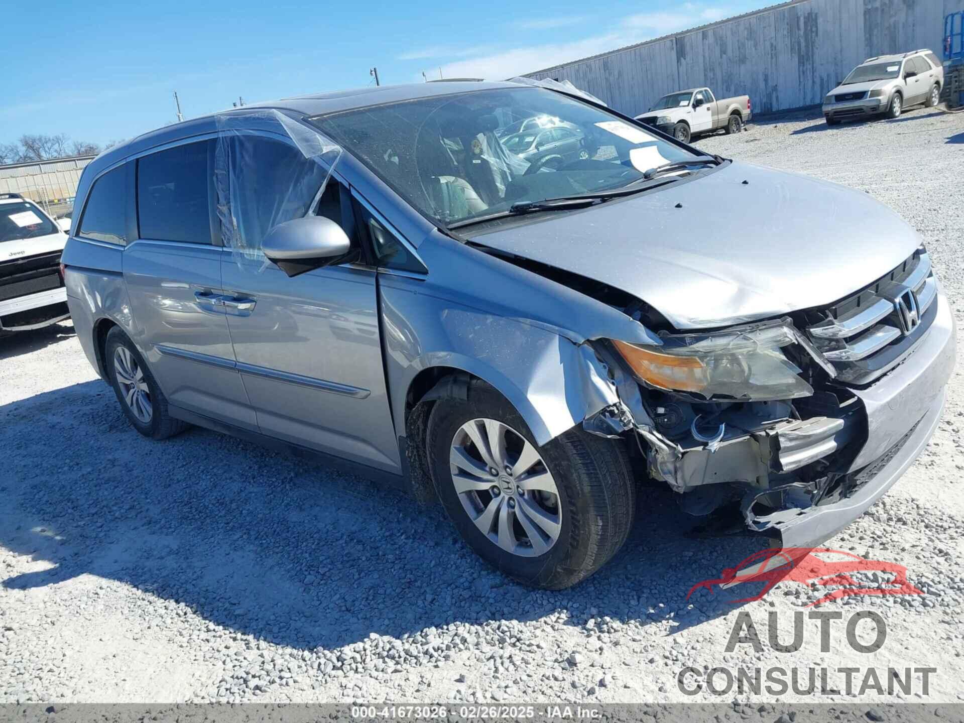 HONDA ODYSSEY 2016 - 5FNRL5H67GB023727