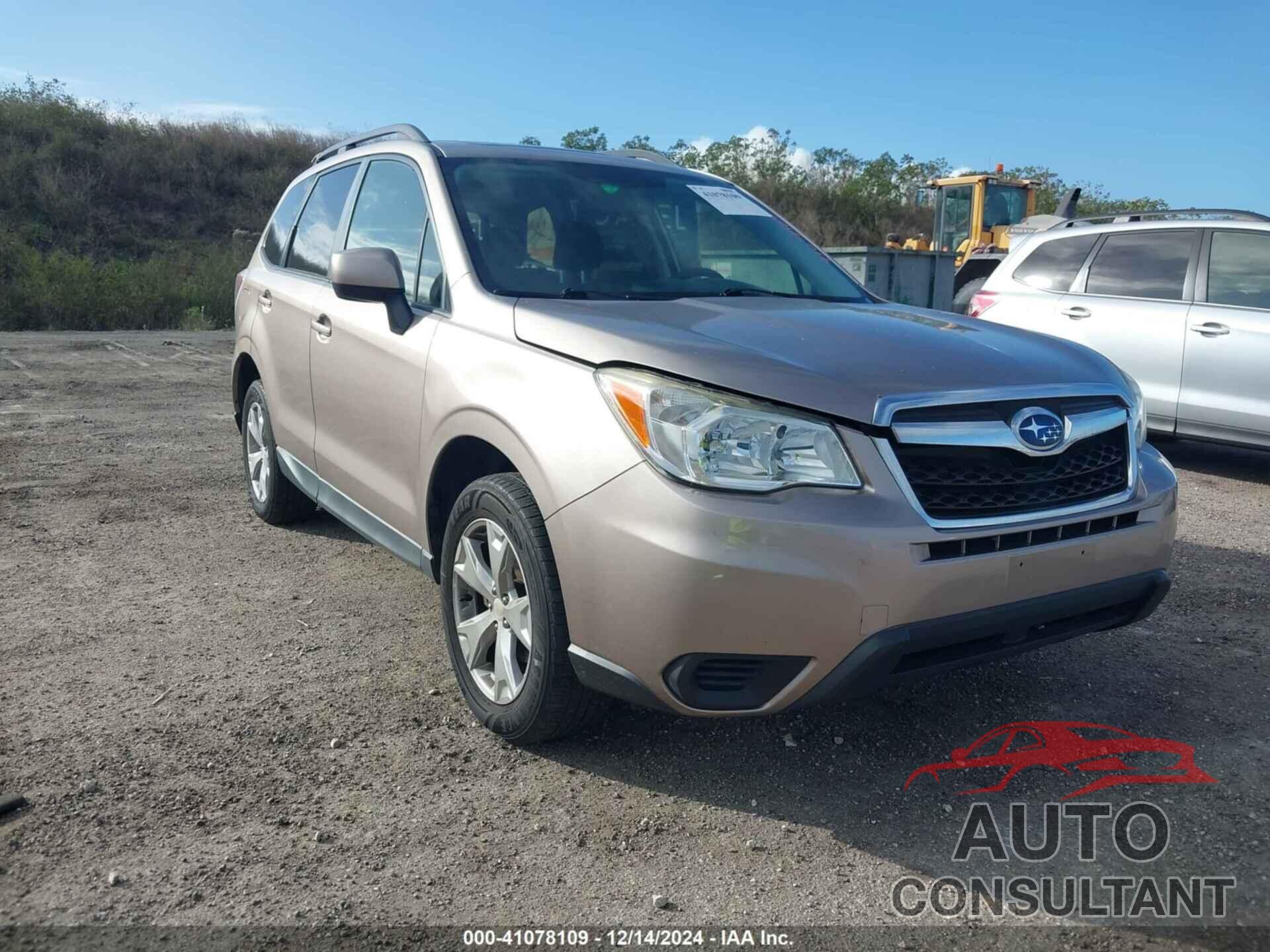 SUBARU FORESTER 2016 - JF2SJADC8GH500145