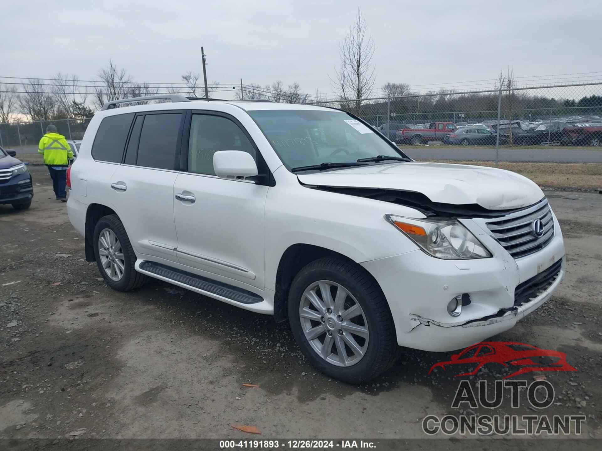 LEXUS LX 570 2010 - JTJHY7AX5A4044390
