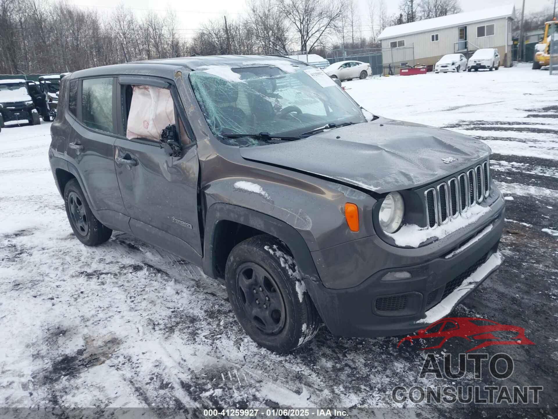 JEEP RENEGADE 2018 - ZACCJBABXJPJ39437