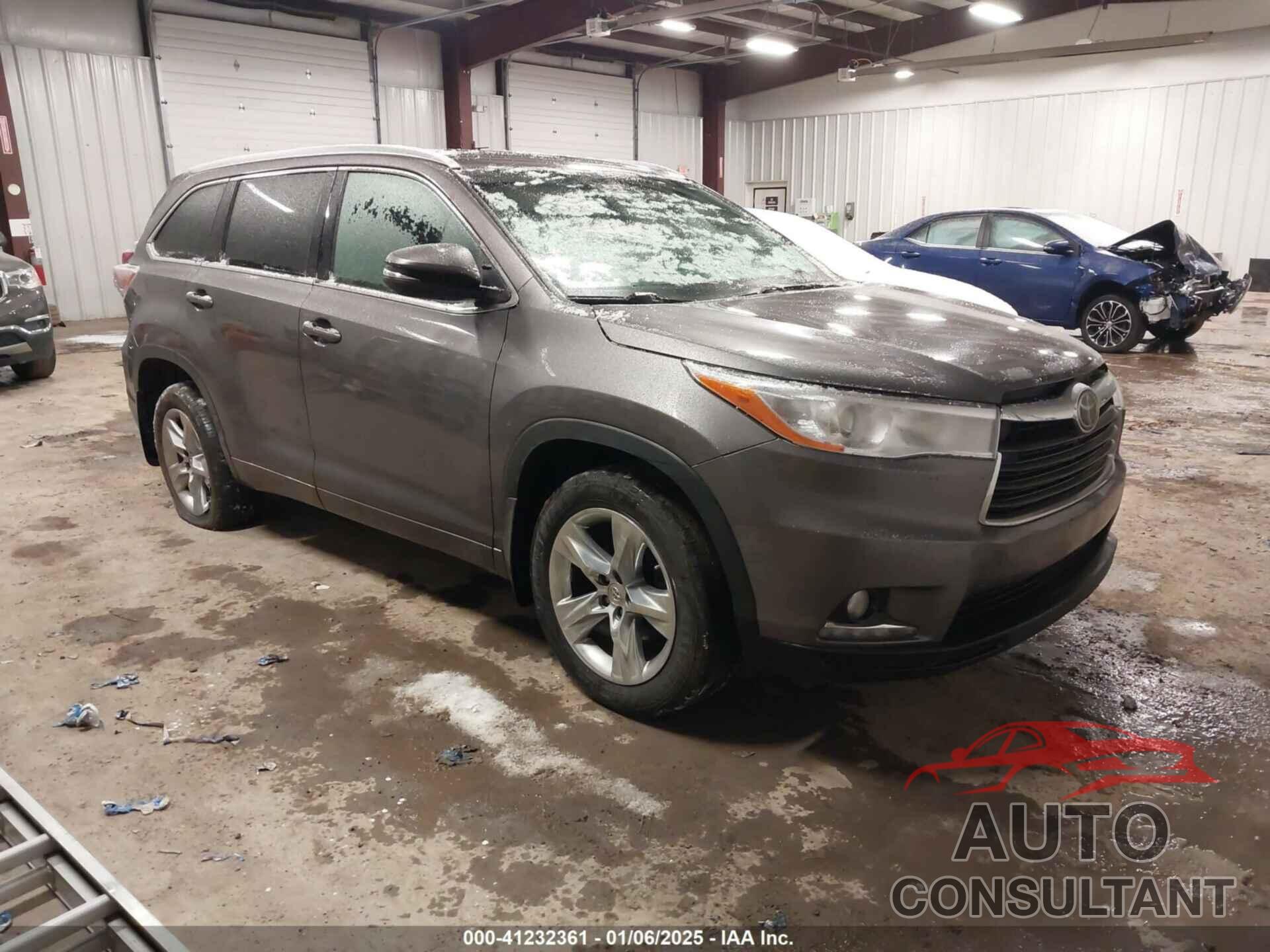 TOYOTA HIGHLANDER 2015 - 5TDDKRFH7FS109185